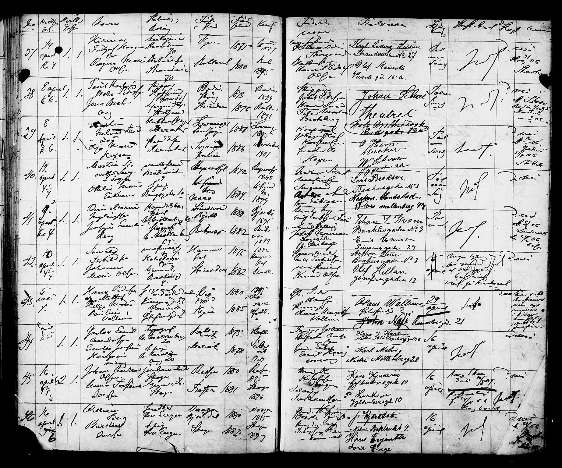 Ministerialprotokoller, klokkerbøker og fødselsregistre - Sør-Trøndelag, AV/SAT-A-1456/604/L0192: Parish register (official) no. 604A13, 1901-1906