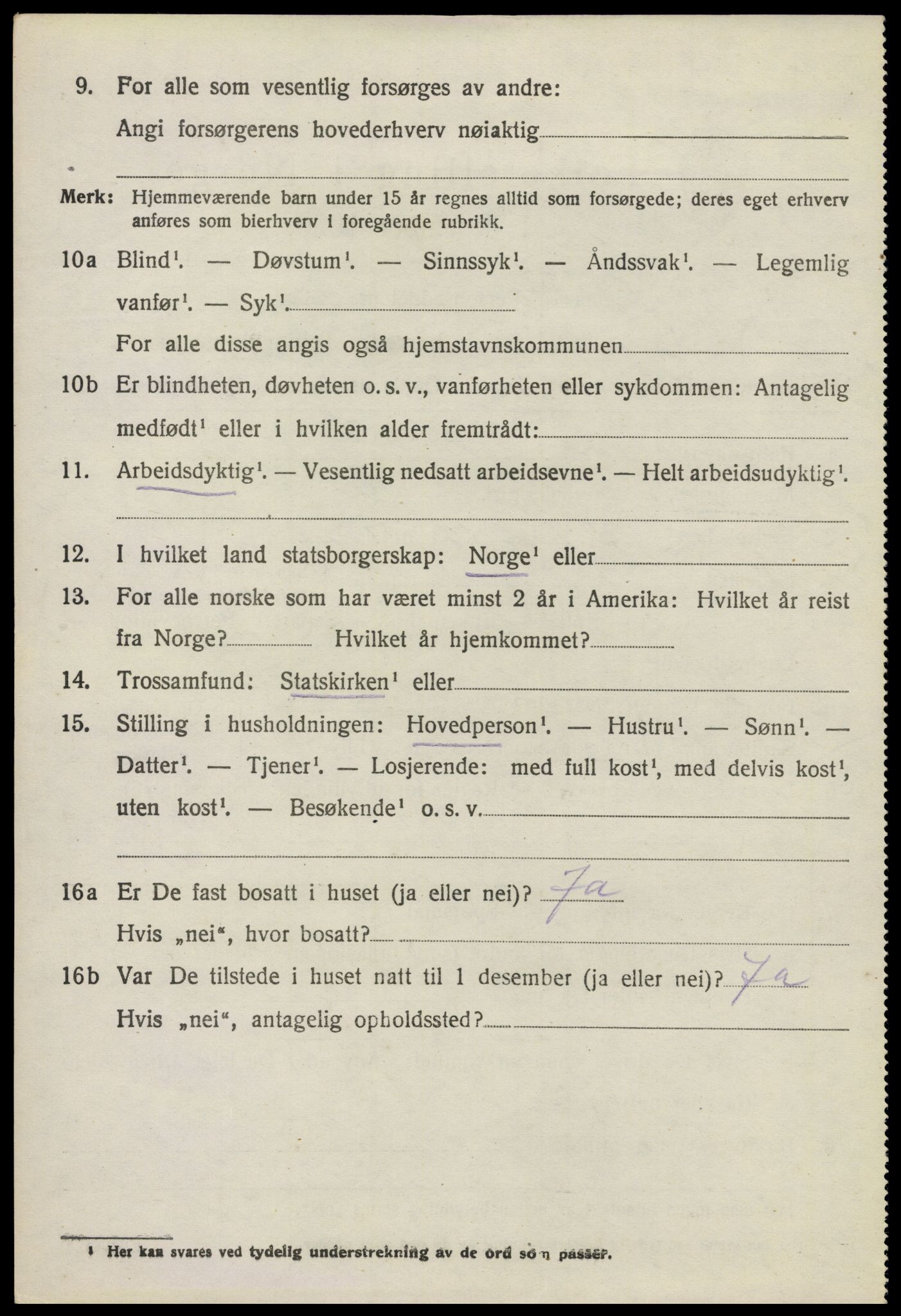 SAO, 1920 census for Høland, 1920, p. 6198