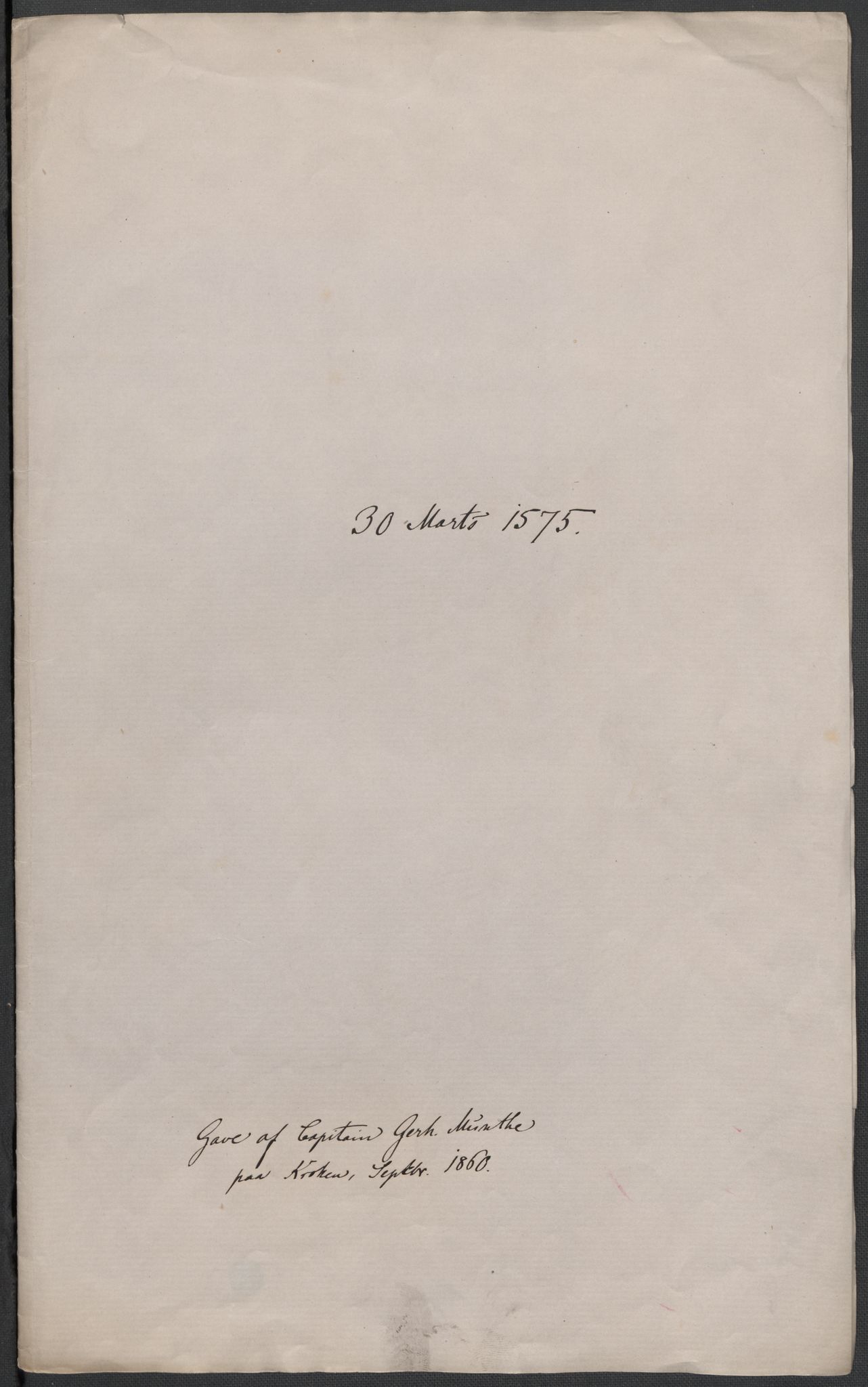 Riksarkivets diplomsamling, AV/RA-EA-5965/F02/L0078: Dokumenter, 1575, p. 15