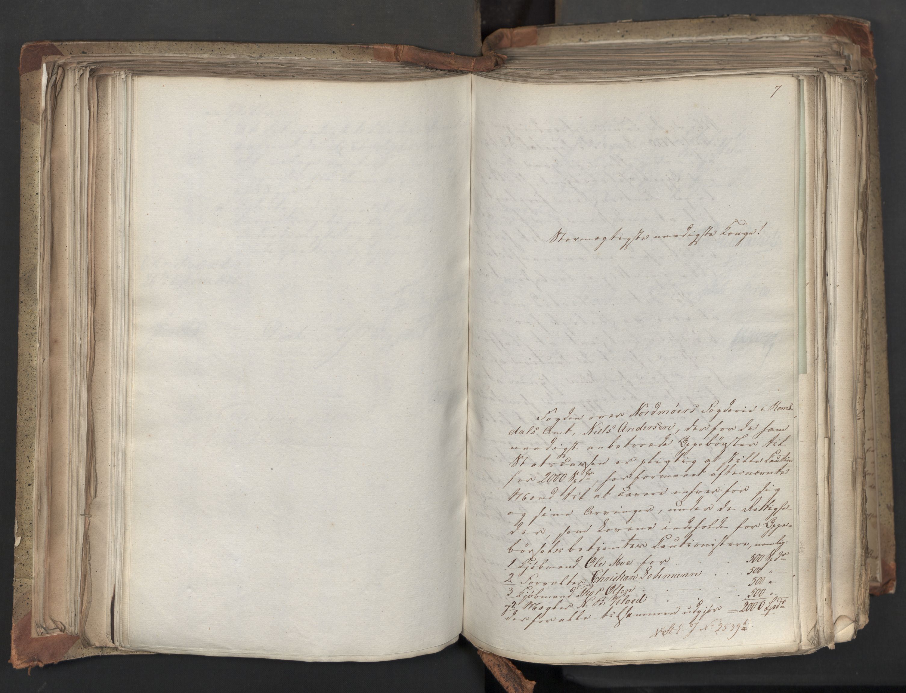 Statsrådsavdelingen i Stockholm, AV/RA-S-1003/D/Da/L0042: Regjeringsinnstillinger nr. 2467-2705, 1825, p. 220
