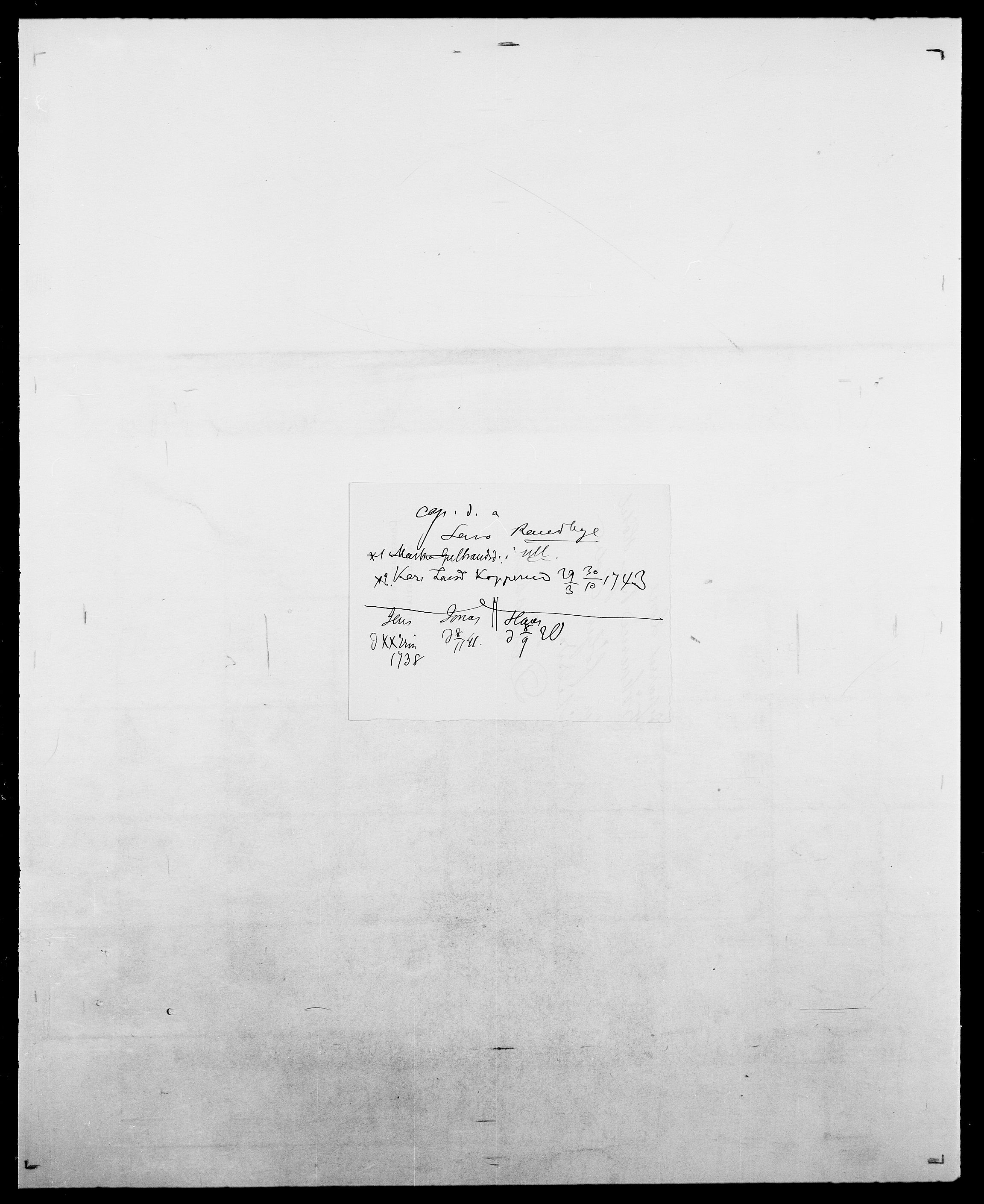 Delgobe, Charles Antoine - samling, AV/SAO-PAO-0038/D/Da/L0032: Rabakovsky - Rivertz, p. 102
