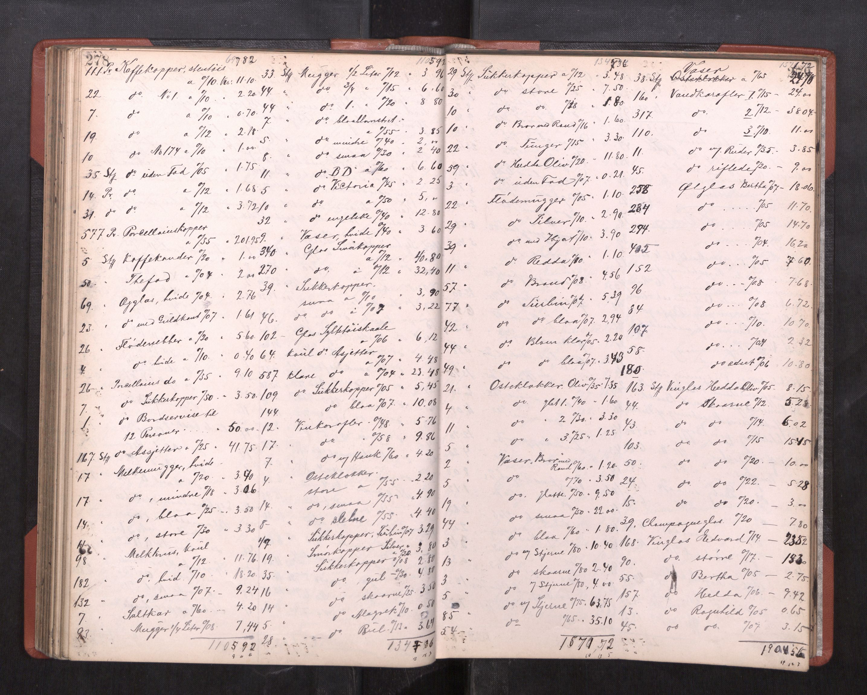 Trondheim byfogd, AV/SAT-A-0003/1/3/3C/L0016: Skifteregistreringsprotokoll (u/ register), 1894-1899, p. 278-279