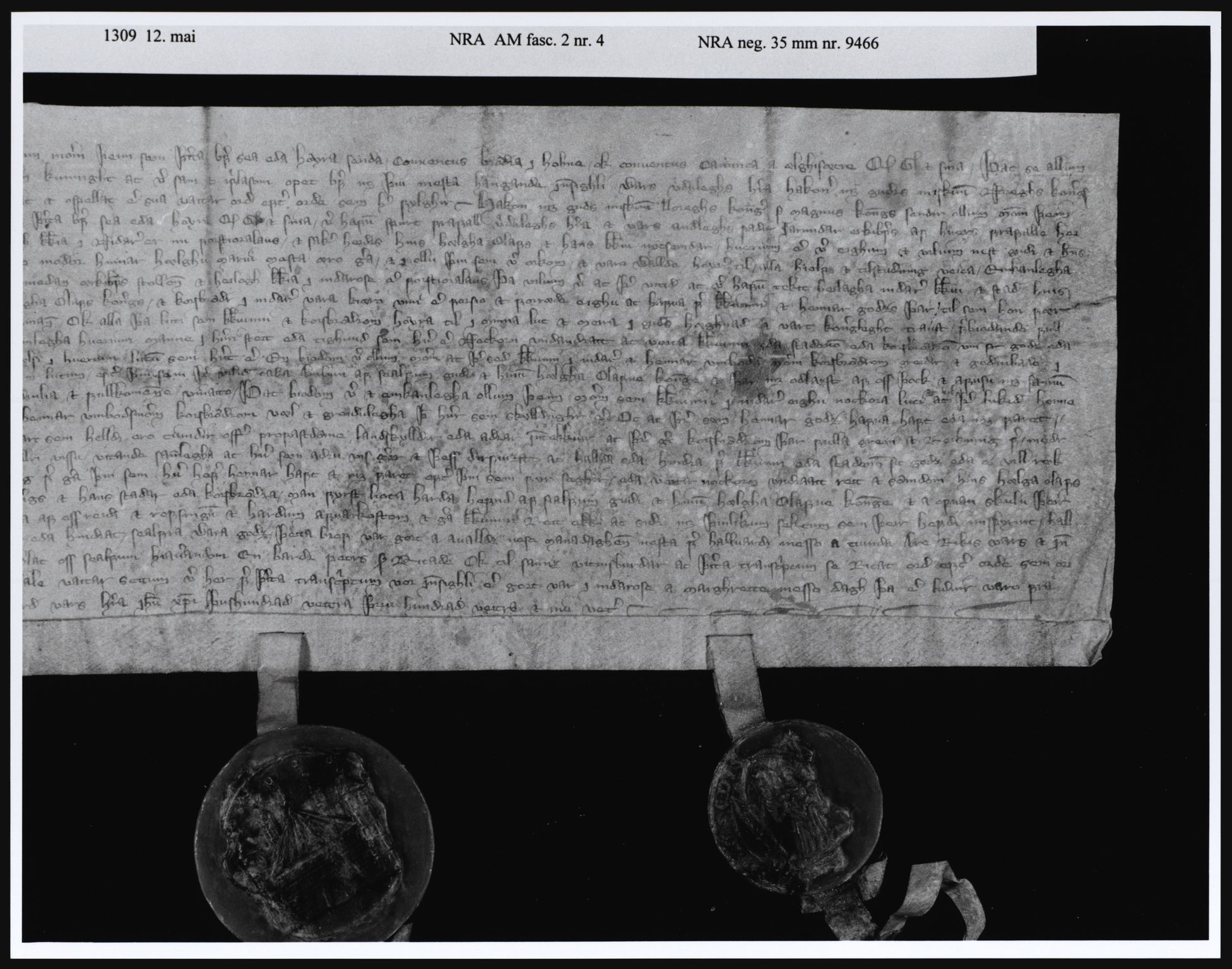 Riksarkivets diplomsamling, AV/RA-EA-5965/F05/L0005: NRA AM fasc. 2 nr. 3-6, 1308-1311, p. 11