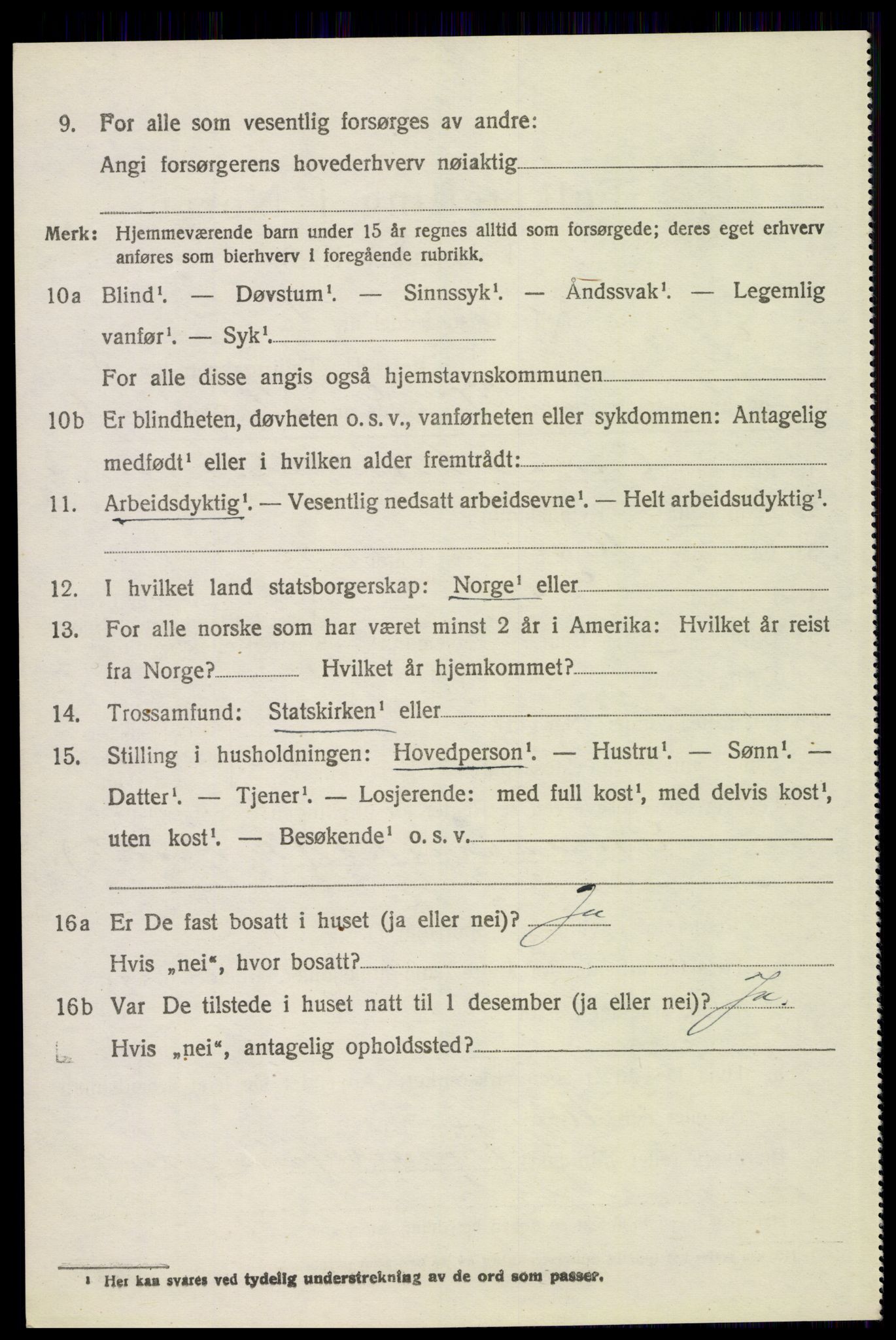 SAH, 1920 census for Grue, 1920, p. 5540