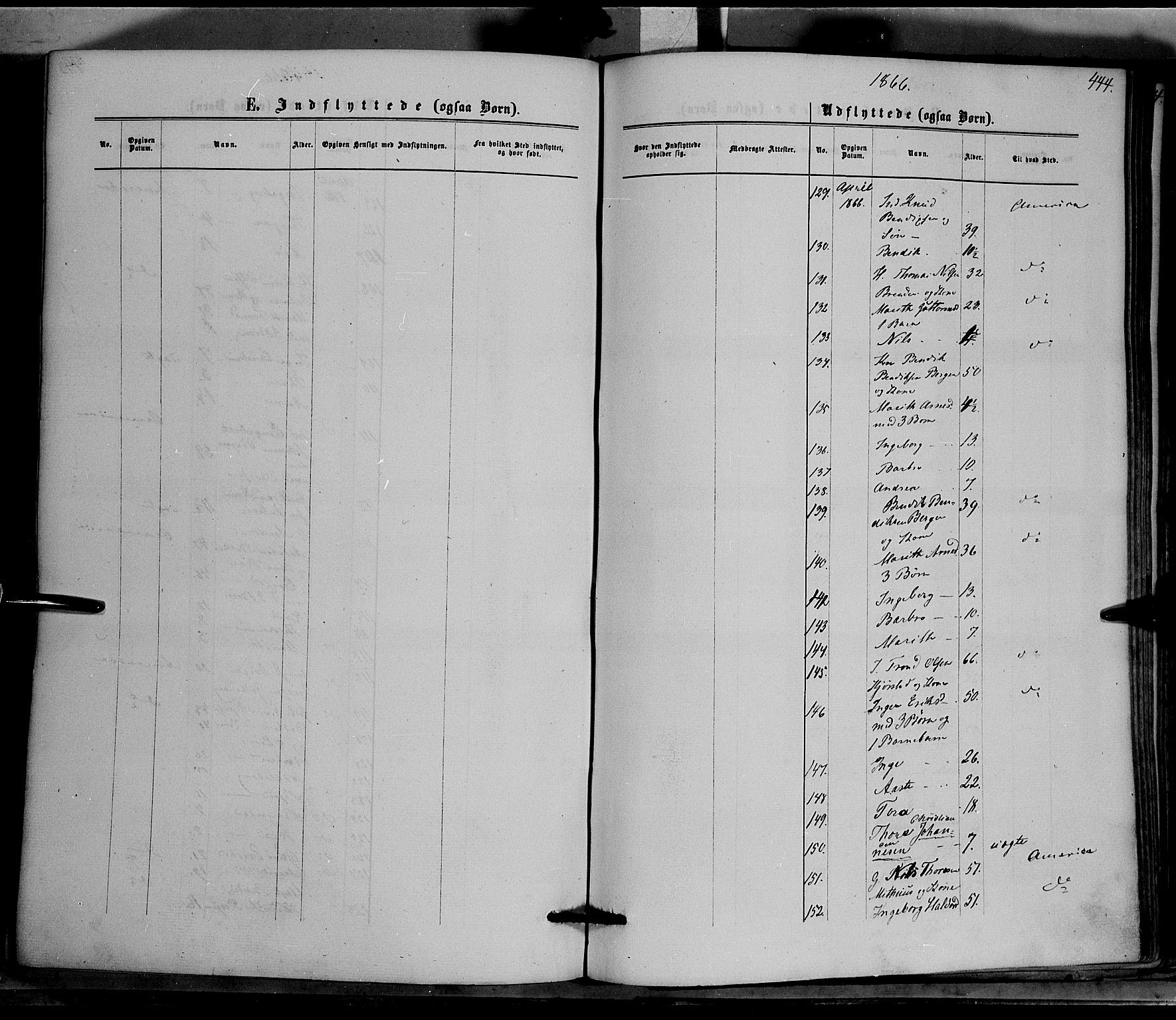 Nord-Aurdal prestekontor, AV/SAH-PREST-132/H/Ha/Haa/L0008: Parish register (official) no. 8, 1863-1875, p. 444