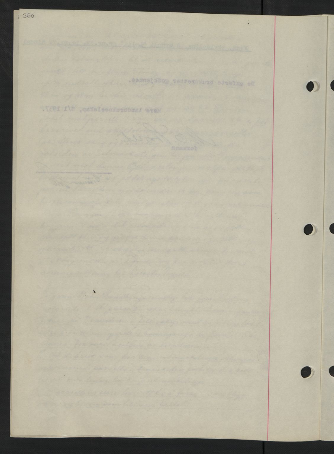 Nordmøre sorenskriveri, AV/SAT-A-4132/1/2/2Ca: Mortgage book no. A81, 1937-1937, Diary no: : 722/1937