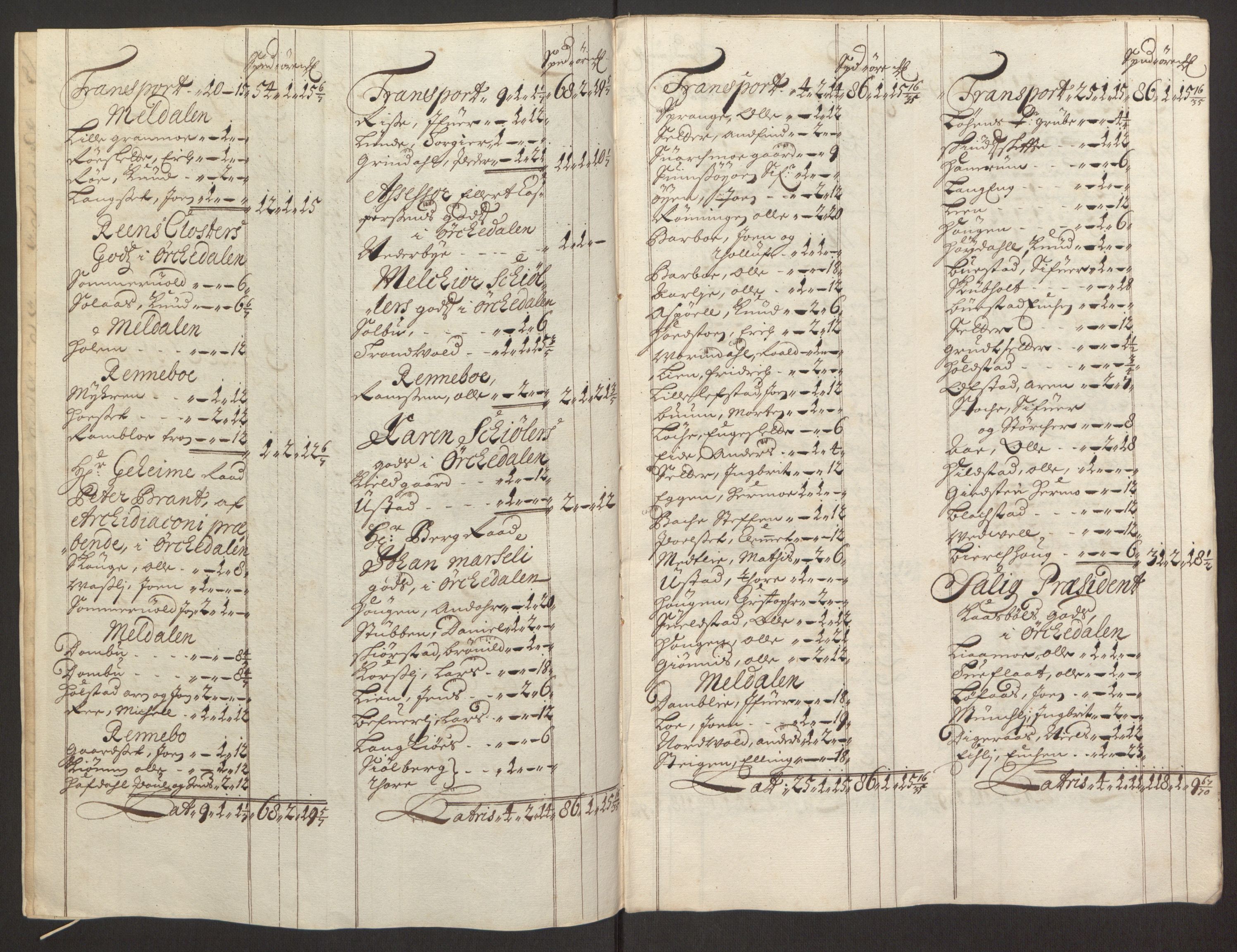 Rentekammeret inntil 1814, Reviderte regnskaper, Fogderegnskap, RA/EA-4092/R60/L3944: Fogderegnskap Orkdal og Gauldal, 1694, p. 64