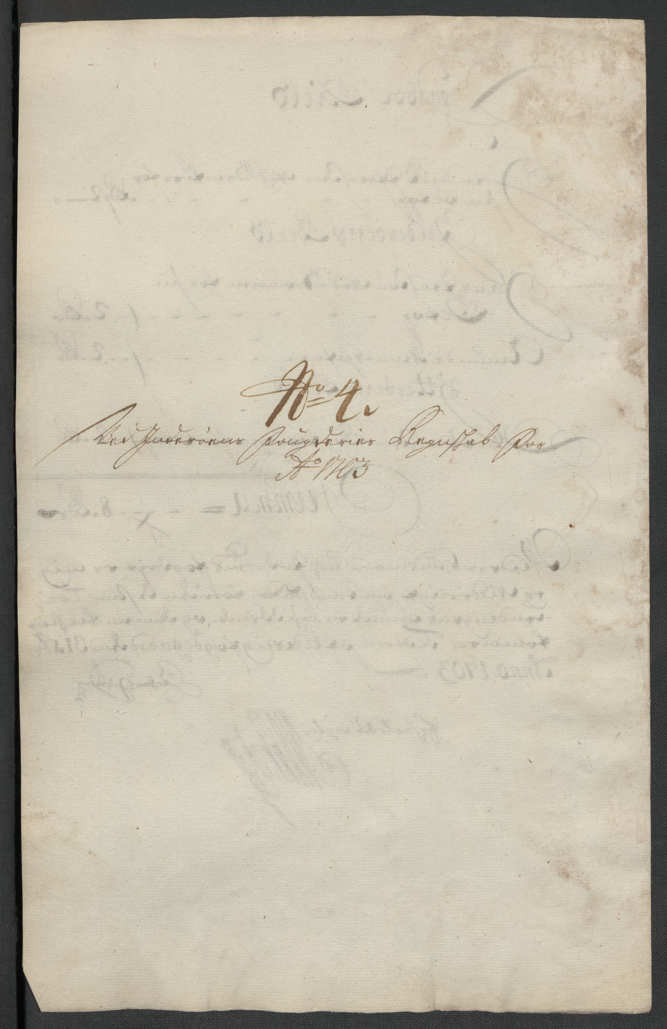 Rentekammeret inntil 1814, Reviderte regnskaper, Fogderegnskap, RA/EA-4092/R63/L4313: Fogderegnskap Inderøy, 1703-1704, p. 169