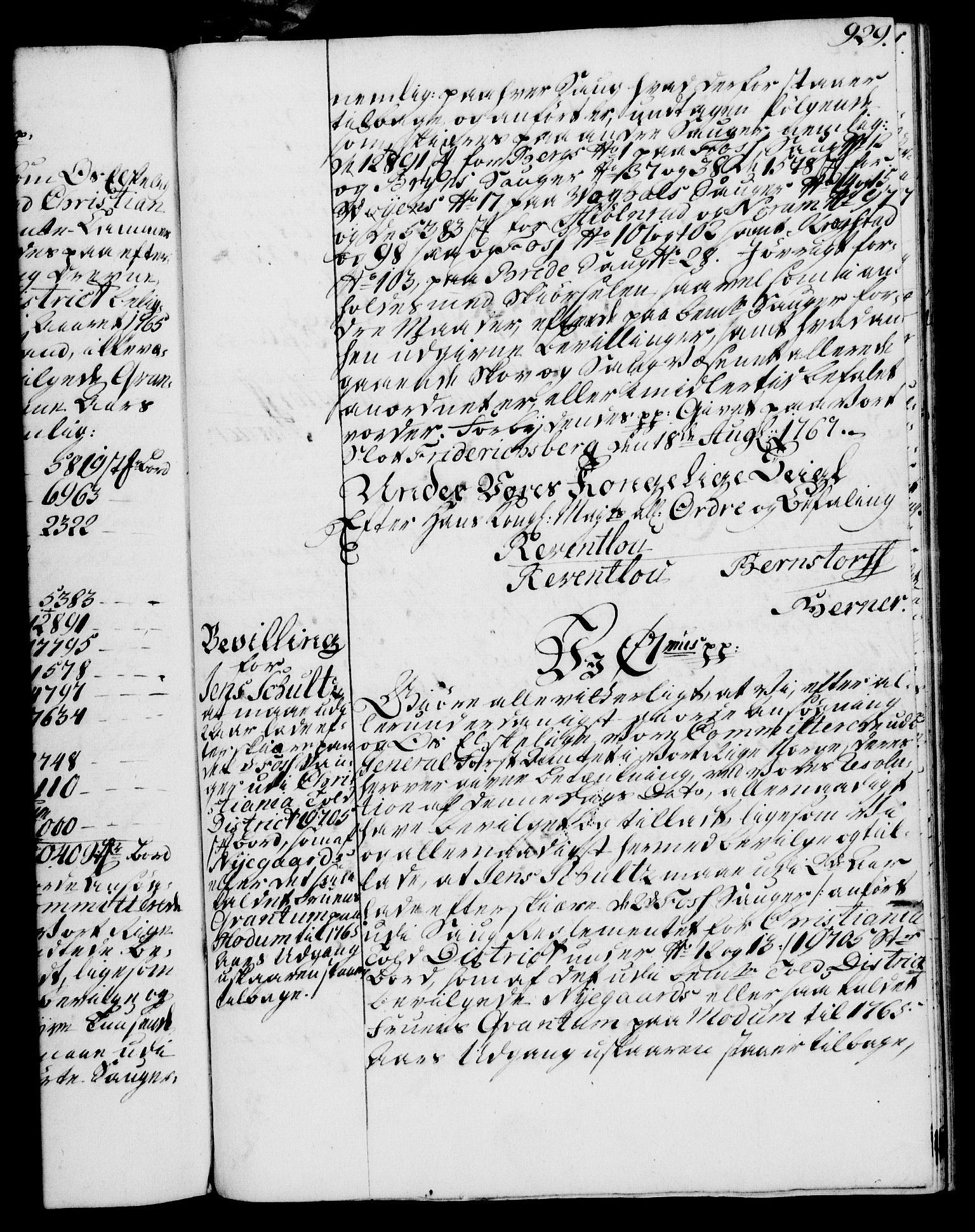 Rentekammeret, Kammerkanselliet, AV/RA-EA-3111/G/Gg/Gga/L0007: Norsk ekspedisjonsprotokoll med register (merket RK 53.7), 1759-1768, p. 929