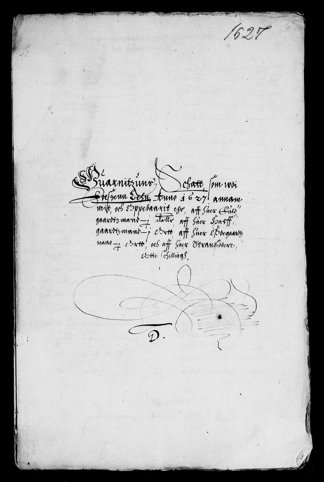 Rentekammeret inntil 1814, Reviderte regnskaper, Lensregnskaper, AV/RA-EA-5023/R/Rb/Rbw/L0035: Trondheim len, 1627-1629