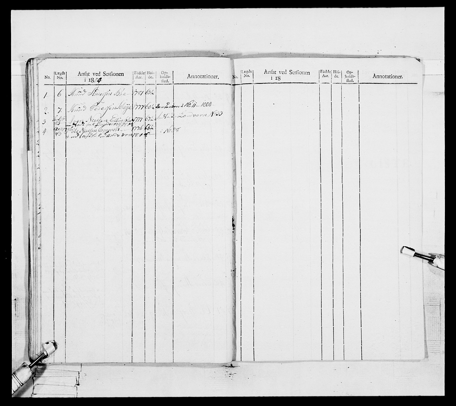 Generalitets- og kommissariatskollegiet, Det kongelige norske kommissariatskollegium, AV/RA-EA-5420/E/Eh/L0082: 2. Trondheimske nasjonale infanteriregiment, 1804, p. 280