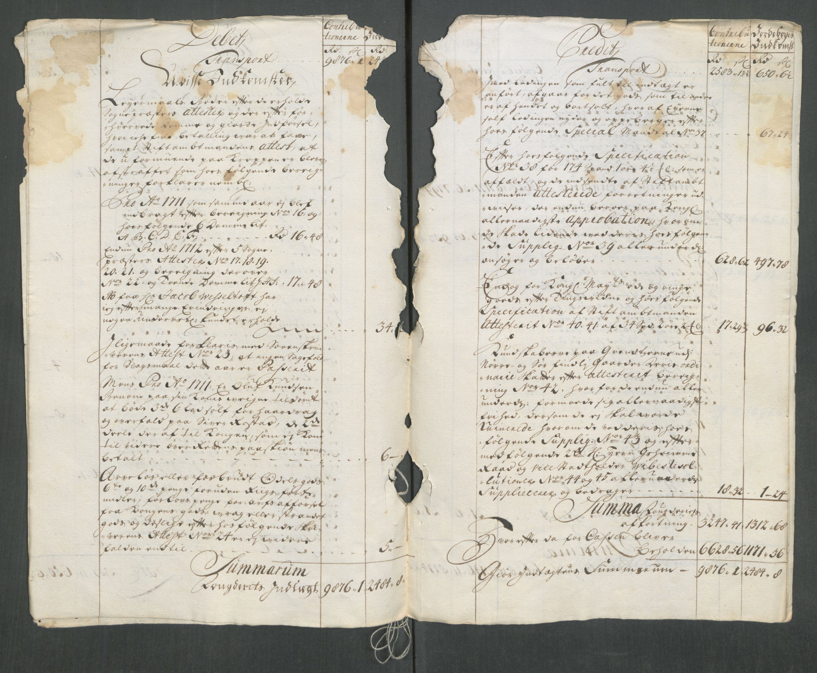 Rentekammeret inntil 1814, Reviderte regnskaper, Fogderegnskap, AV/RA-EA-4092/R63/L4320: Fogderegnskap Inderøy, 1712, p. 7