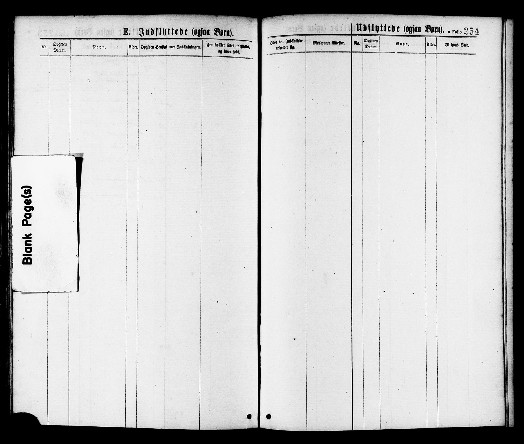 Ministerialprotokoller, klokkerbøker og fødselsregistre - Sør-Trøndelag, SAT/A-1456/655/L0679: Parish register (official) no. 655A08, 1873-1879, p. 254