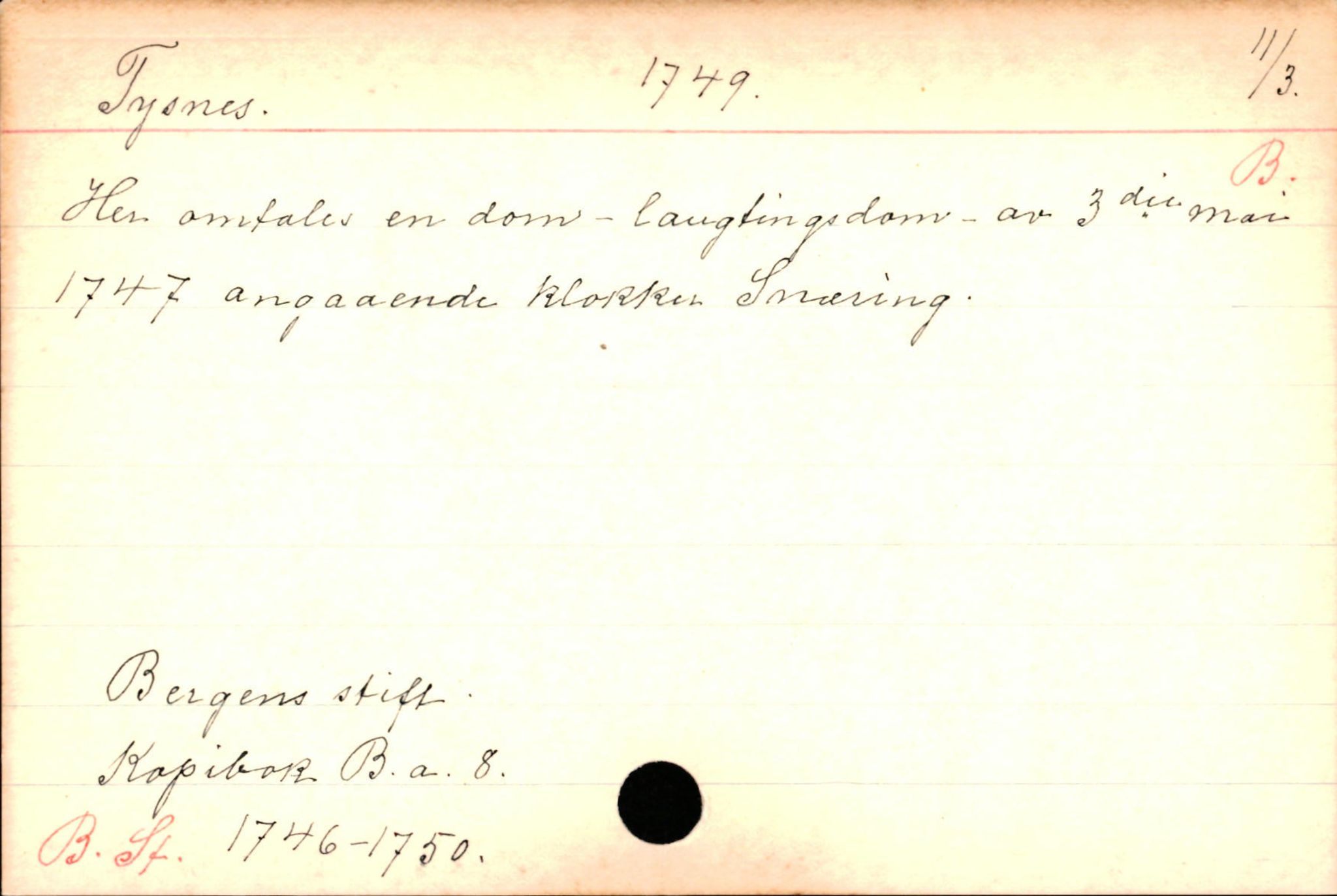 Haugen, Johannes - lærer, AV/SAB-SAB/PA-0036/01/L0001: Om klokkere og lærere, 1521-1904, p. 2523