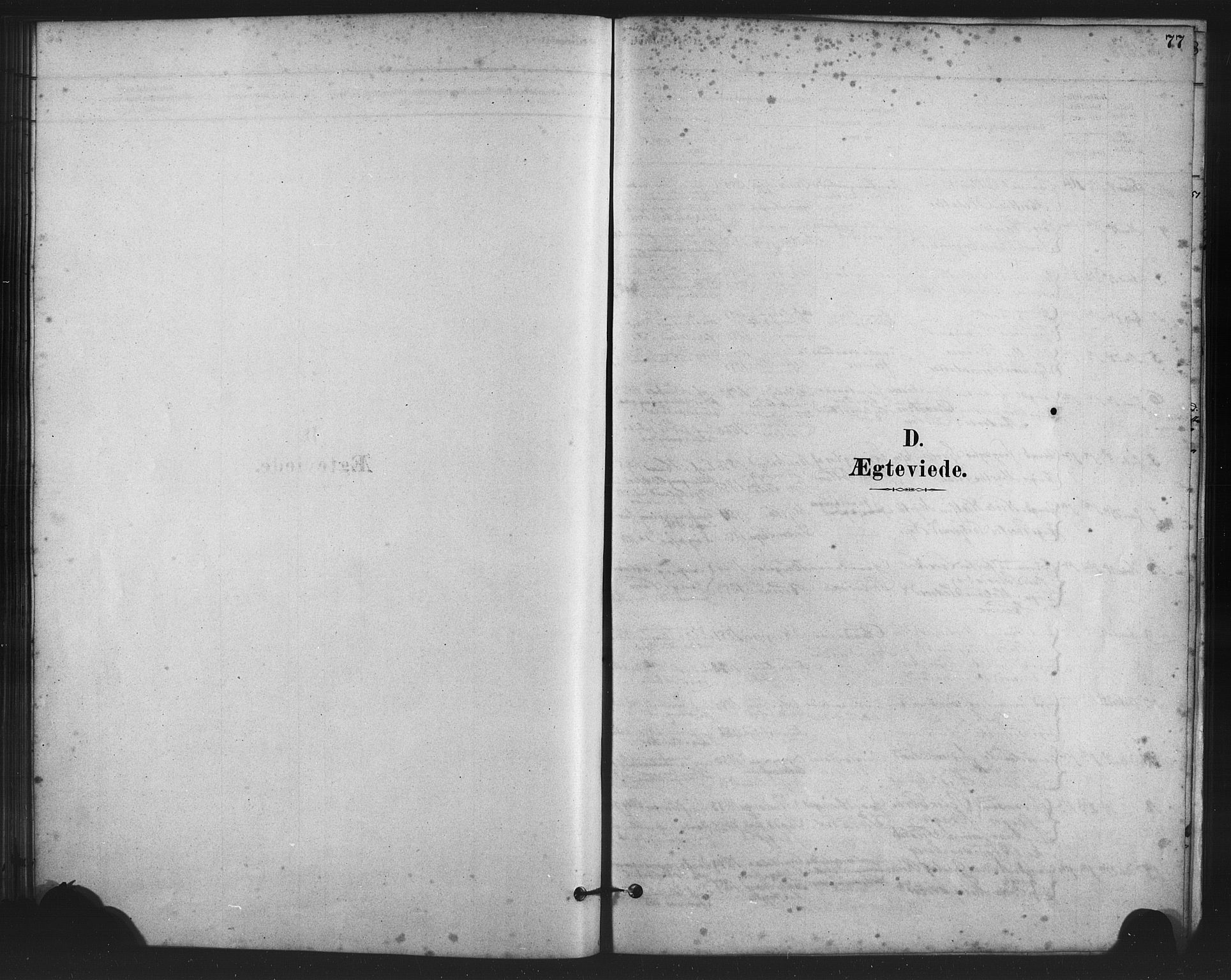 Fana Sokneprestembete, SAB/A-75101/H/Haa/Haai/L0001: Parish register (official) no. I 1, 1878-1888, p. 77