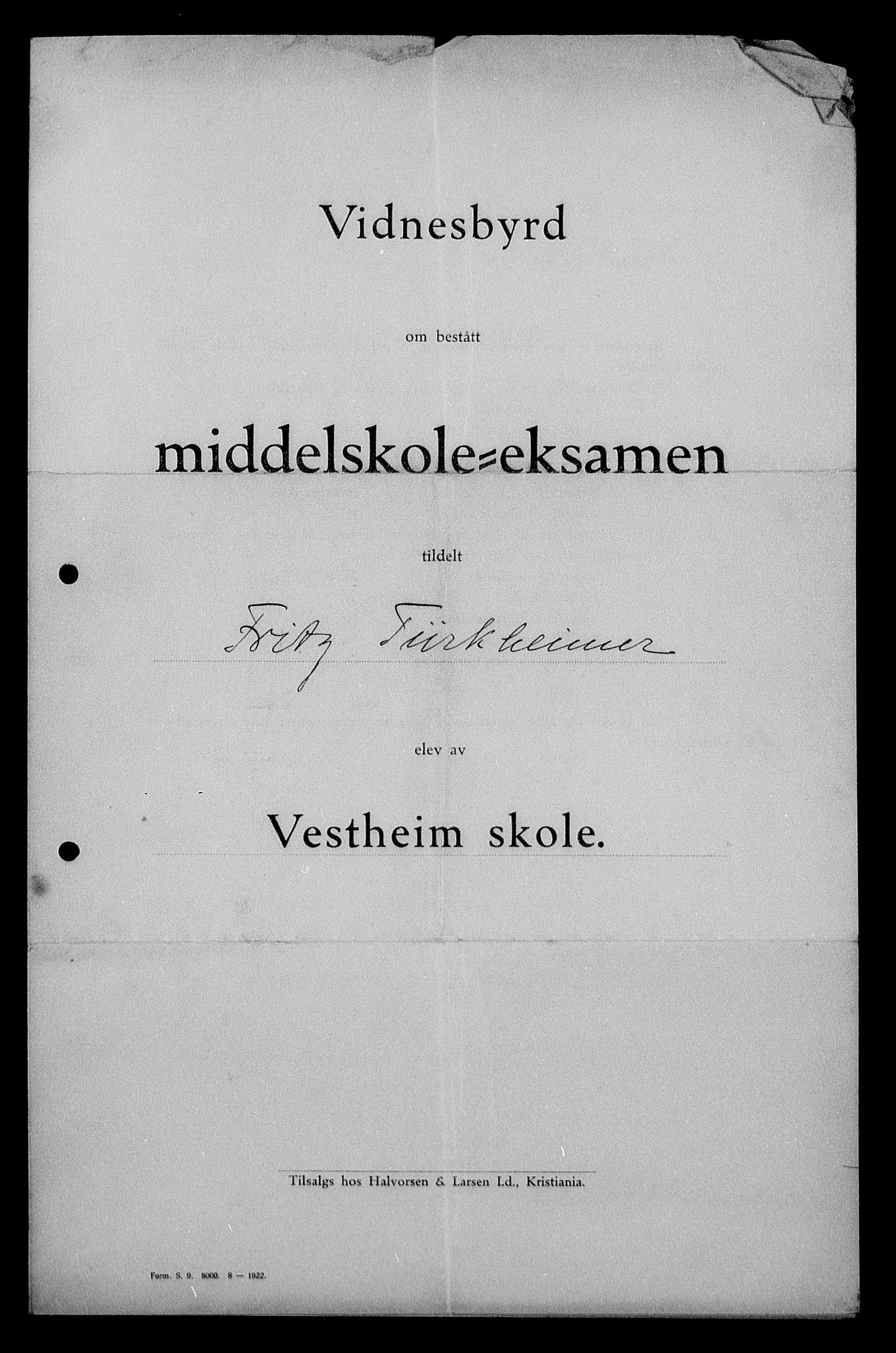 Justisdepartementet, Tilbakeføringskontoret for inndratte formuer, RA/S-1564/H/Hc/Hcd/L1008: --, 1945-1947, p. 134