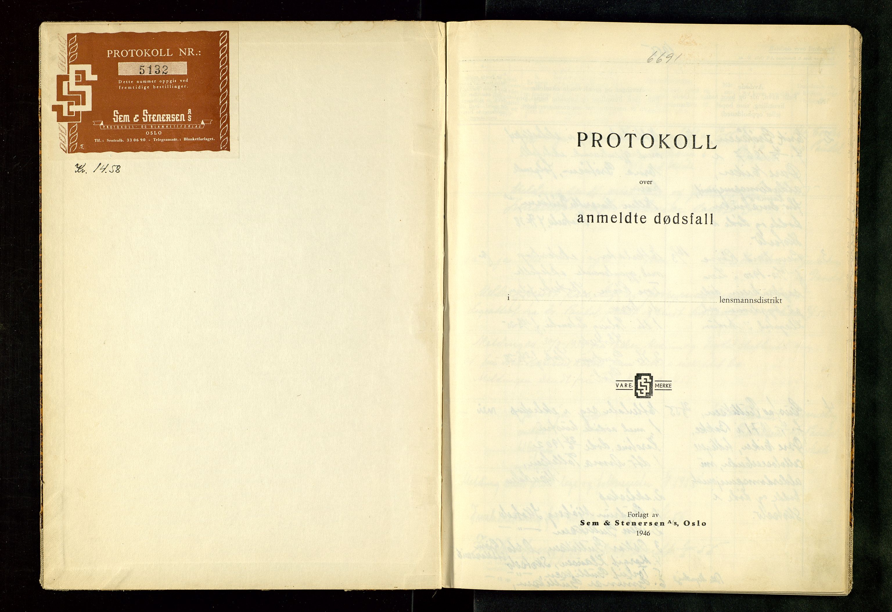 Haug og Bakke lensmannskontor, AV/SAKO-A-511/H/Ha/Hab/L0003: Dødsfallsprotokoll, Bakke, 1955-1960