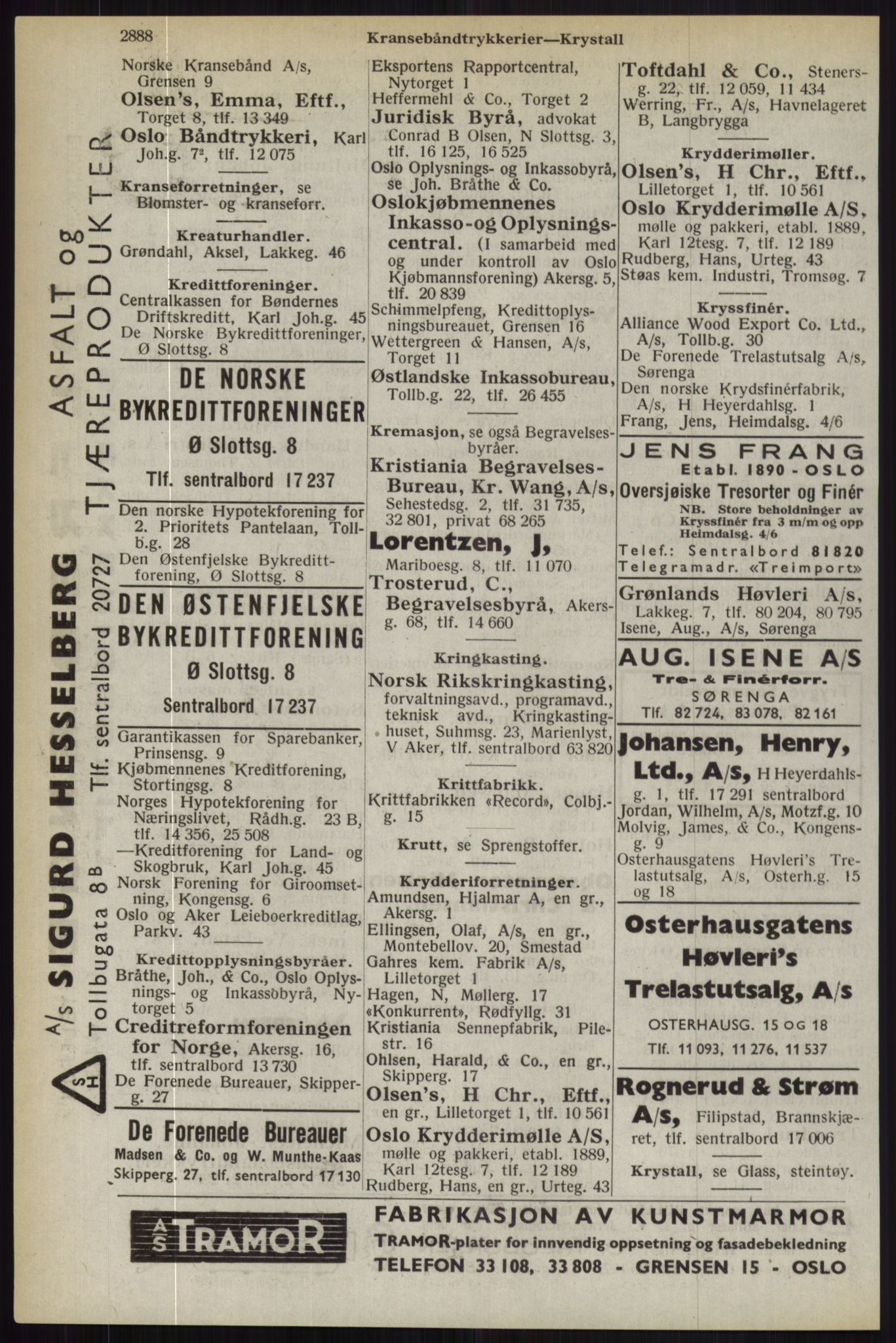 Kristiania/Oslo adressebok, PUBL/-, 1944, p. 2888