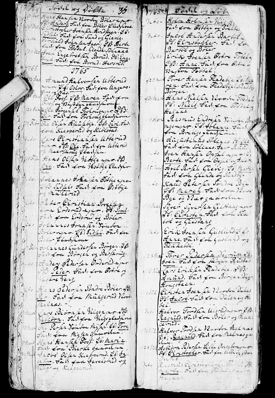 Enebakk prestekontor Kirkebøker, SAO/A-10171c/F/Fa/L0002: Parish register (official) no. I 2, 1755-1806, p. 35-36