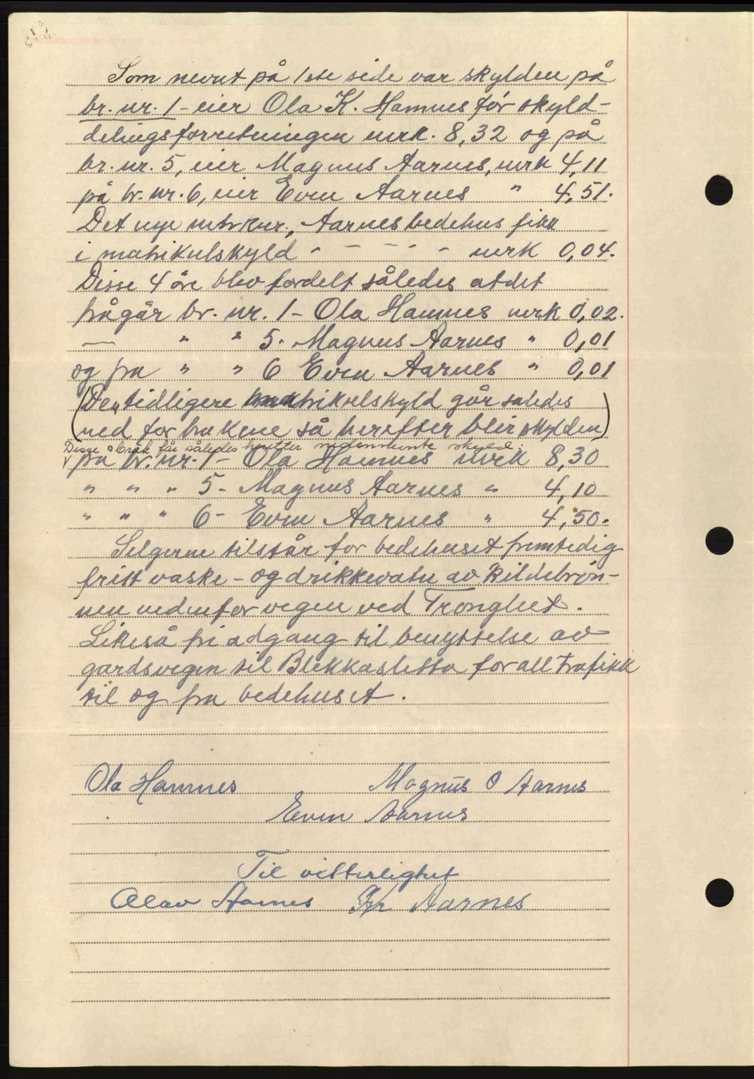 Nordmøre sorenskriveri, AV/SAT-A-4132/1/2/2Ca: Mortgage book no. A97, 1944-1944, Diary no: : 1167/1944