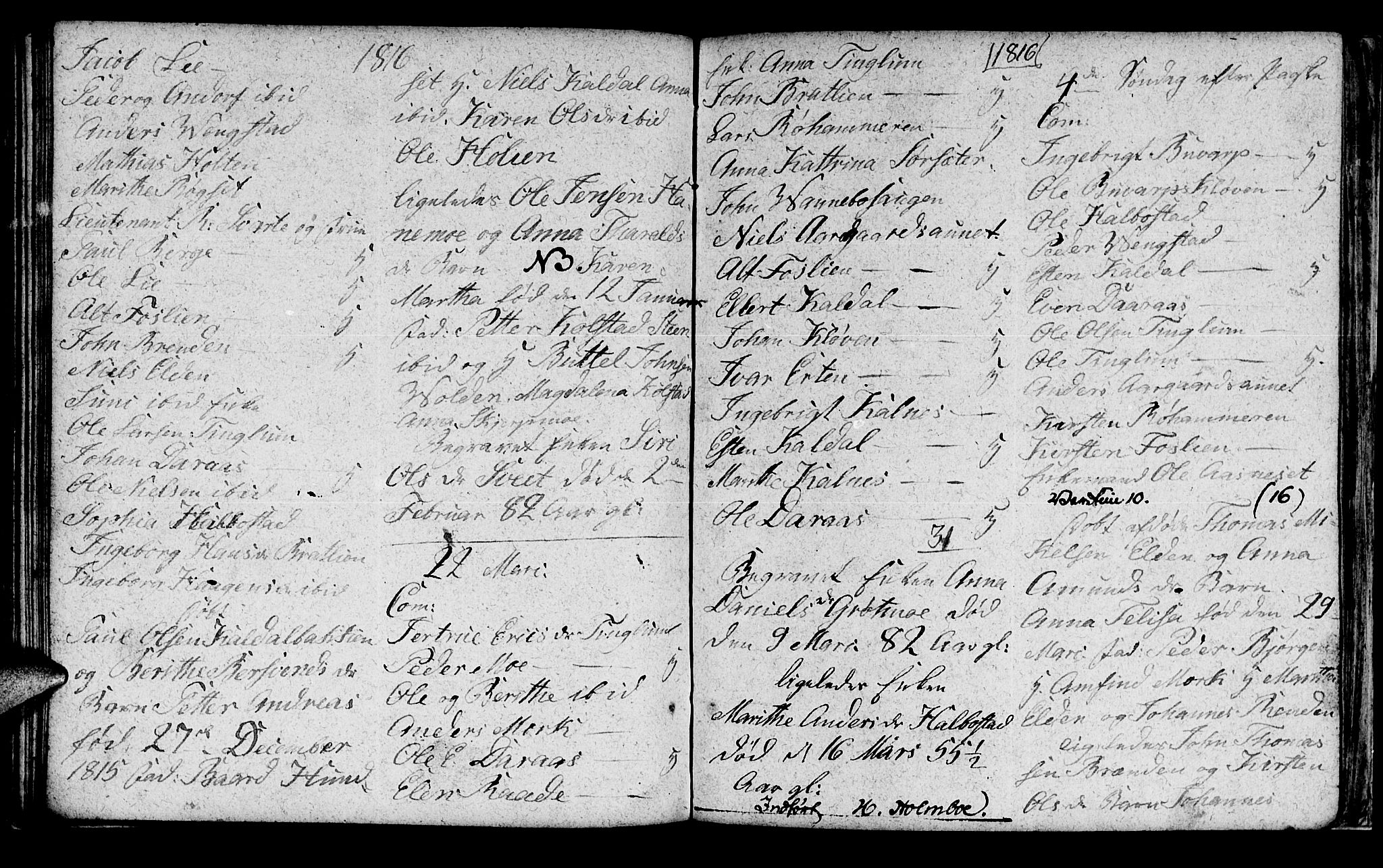 Ministerialprotokoller, klokkerbøker og fødselsregistre - Nord-Trøndelag, SAT/A-1458/742/L0410: Parish register (copy) no. 742C01, 1806-1821