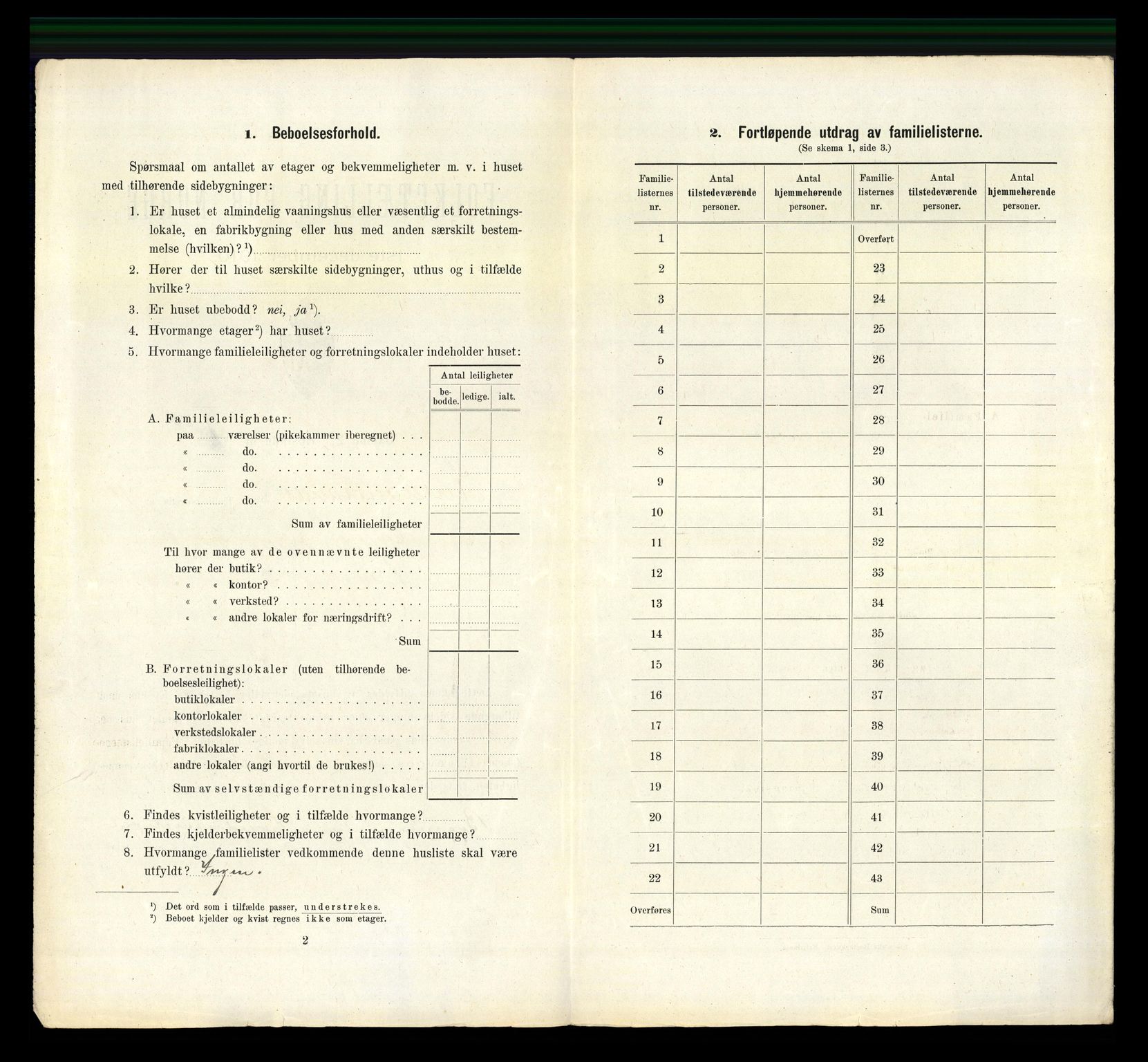 RA, 1910 census for Kristiansand, 1910, p. 2465