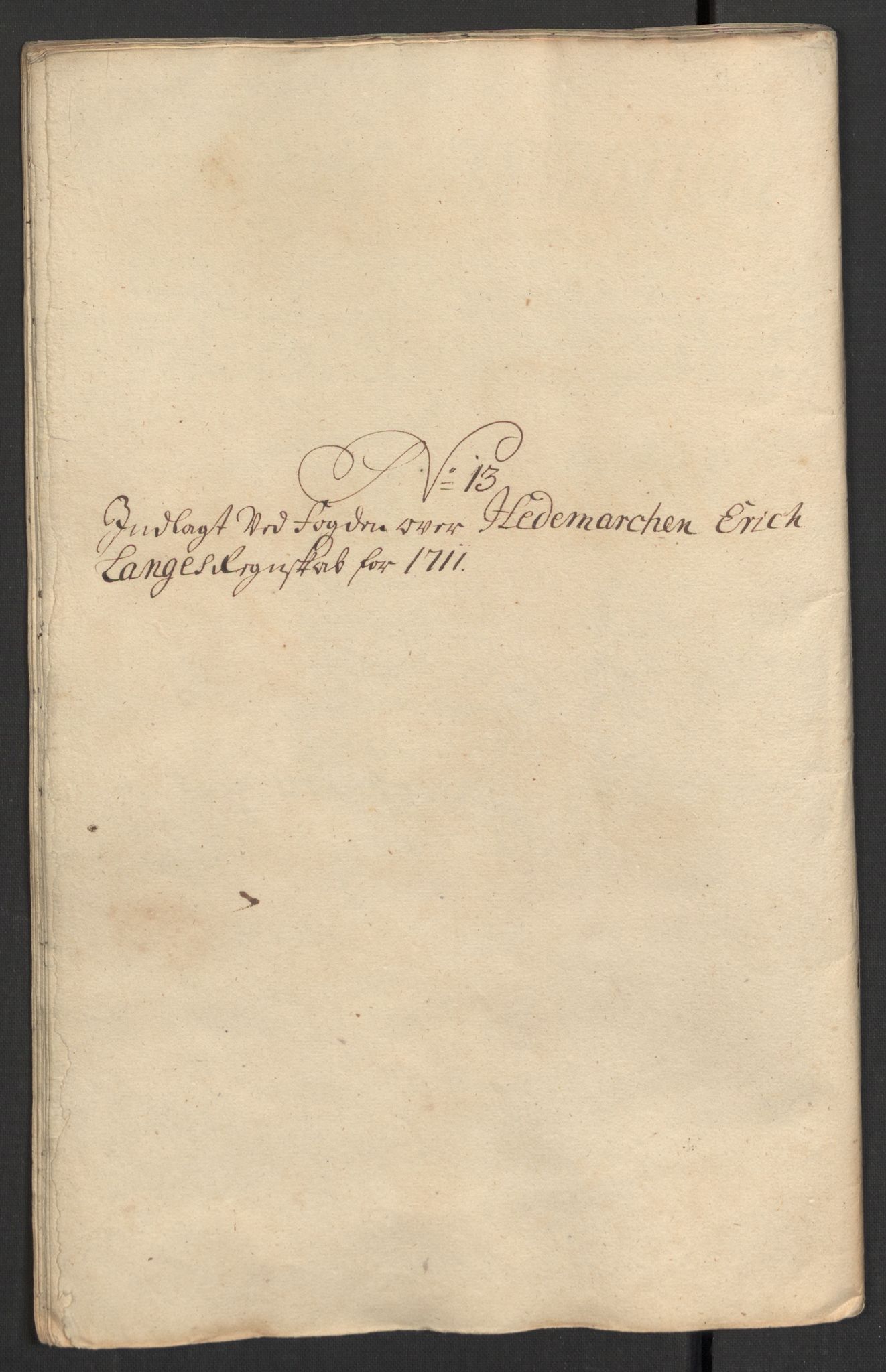 Rentekammeret inntil 1814, Reviderte regnskaper, Fogderegnskap, AV/RA-EA-4092/R16/L1048: Fogderegnskap Hedmark, 1711, p. 49