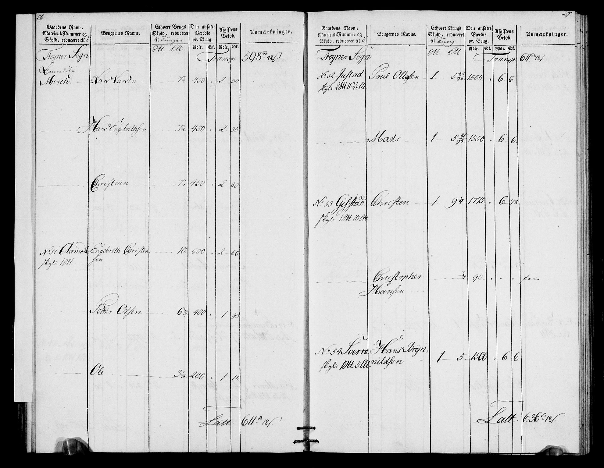 Rentekammeret inntil 1814, Realistisk ordnet avdeling, AV/RA-EA-4070/N/Ne/Nea/L0066: Buskerud fogderi. Oppebørselsregister for Lier, Røyken og Hurum prestegjeld, 1803-1804, p. 16