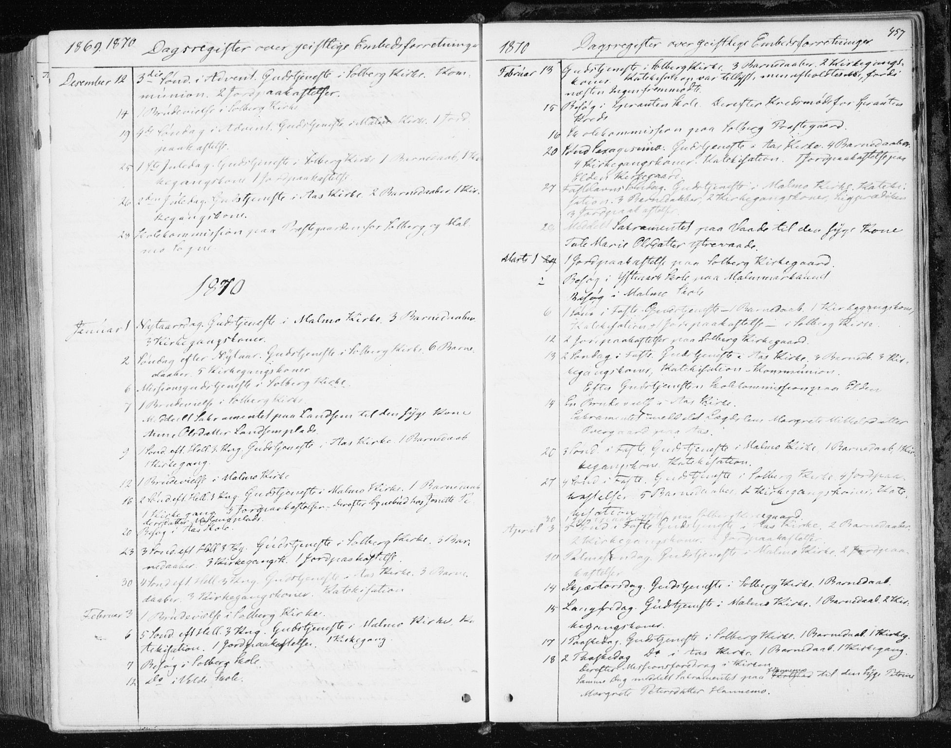 Ministerialprotokoller, klokkerbøker og fødselsregistre - Nord-Trøndelag, SAT/A-1458/741/L0394: Parish register (official) no. 741A08, 1864-1877, p. 457
