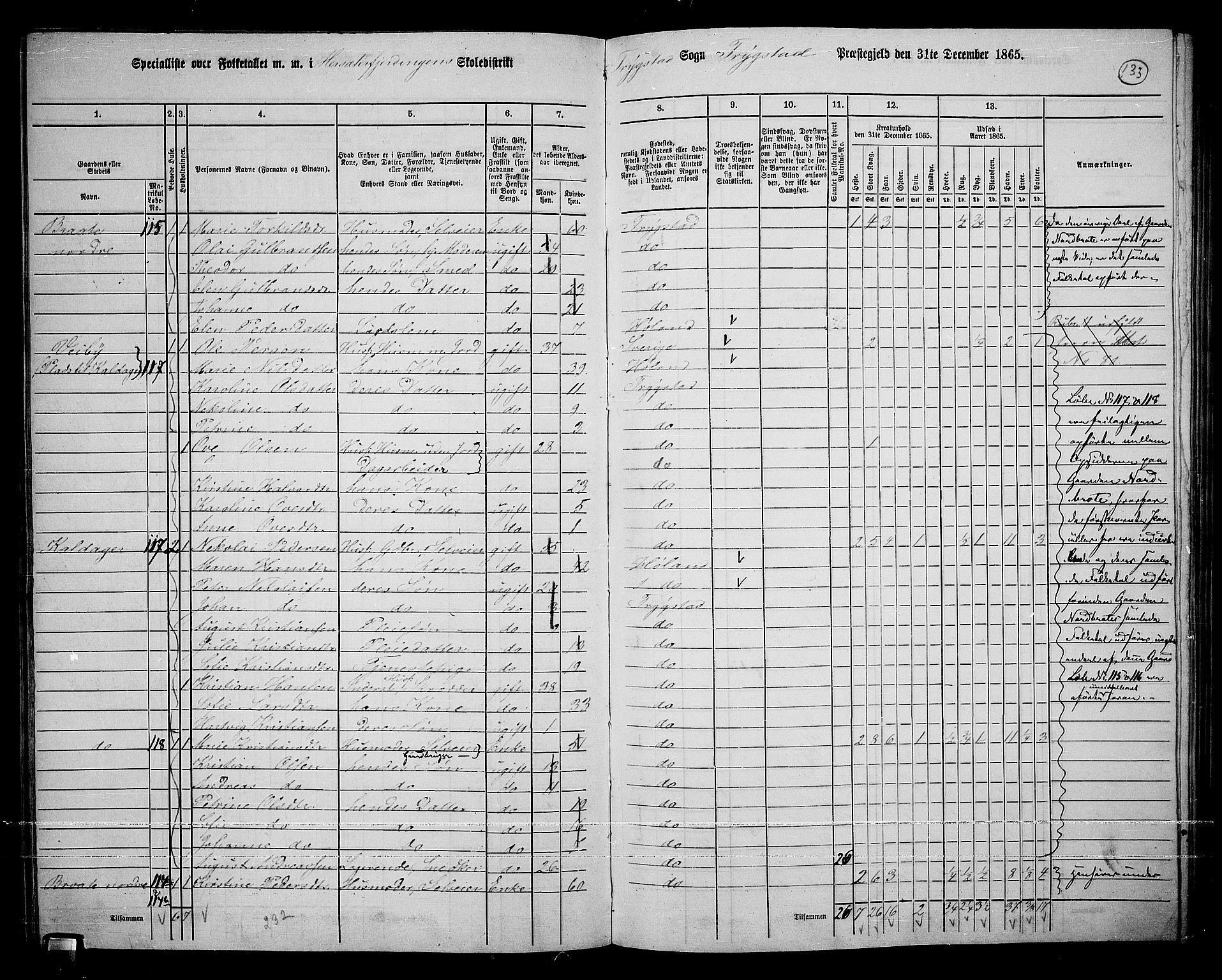 RA, 1865 census for Trøgstad, 1865, p. 117