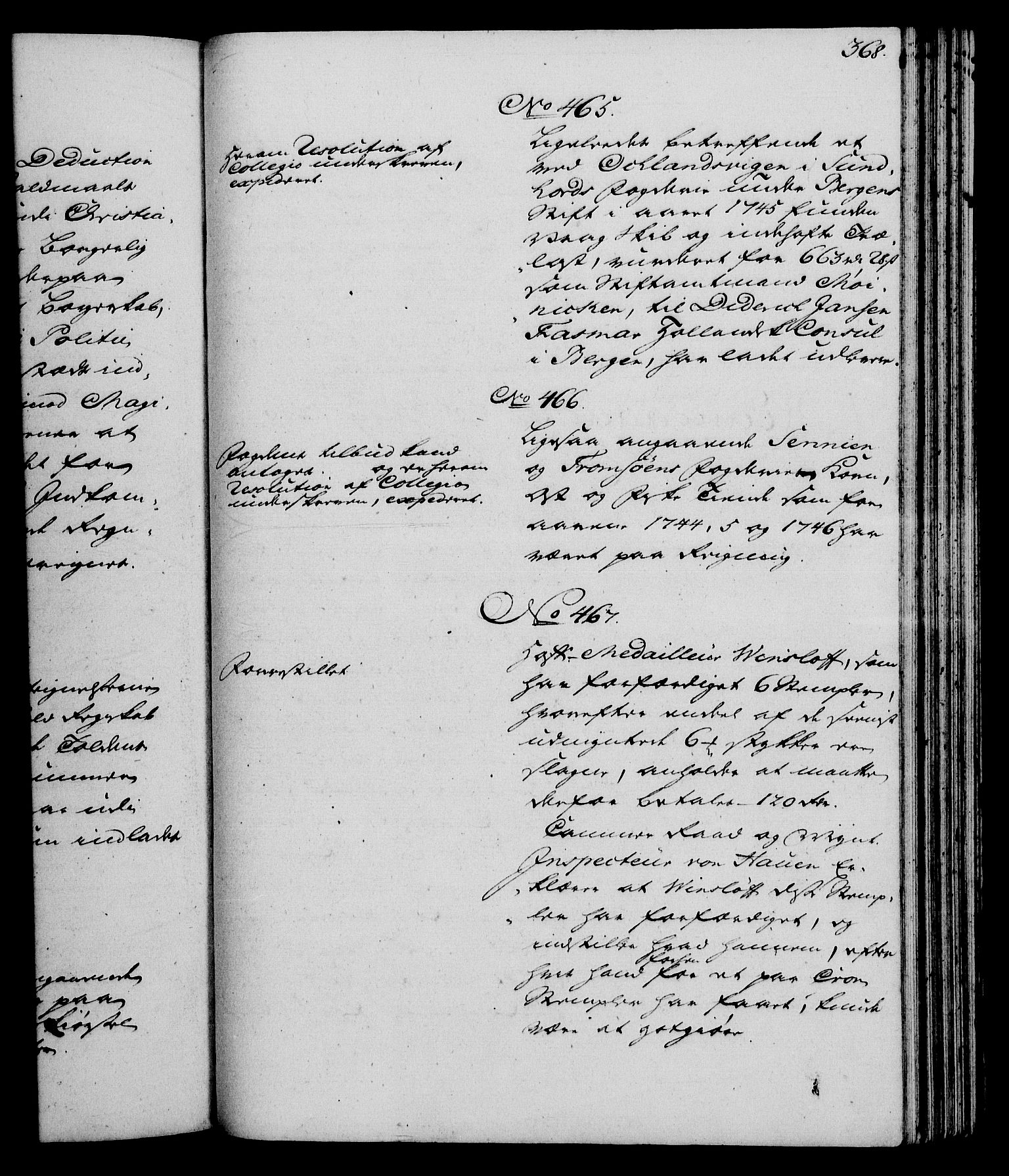 Rentekammeret, Kammerkanselliet, RA/EA-3111/G/Gh/Gha/L0029: Norsk ekstraktmemorialprotokoll (merket RK 53.74), 1748-1749, p. 368