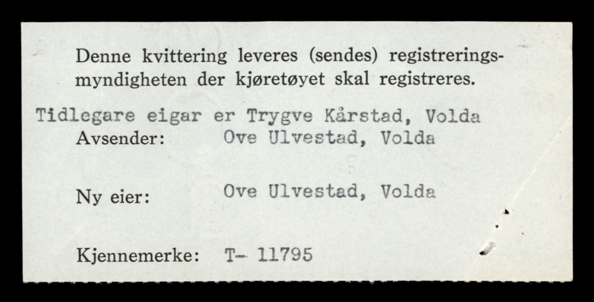 Møre og Romsdal vegkontor - Ålesund trafikkstasjon, SAT/A-4099/F/Fe/L0030: Registreringskort for kjøretøy T 11620 - T 11799, 1927-1998, p. 2566