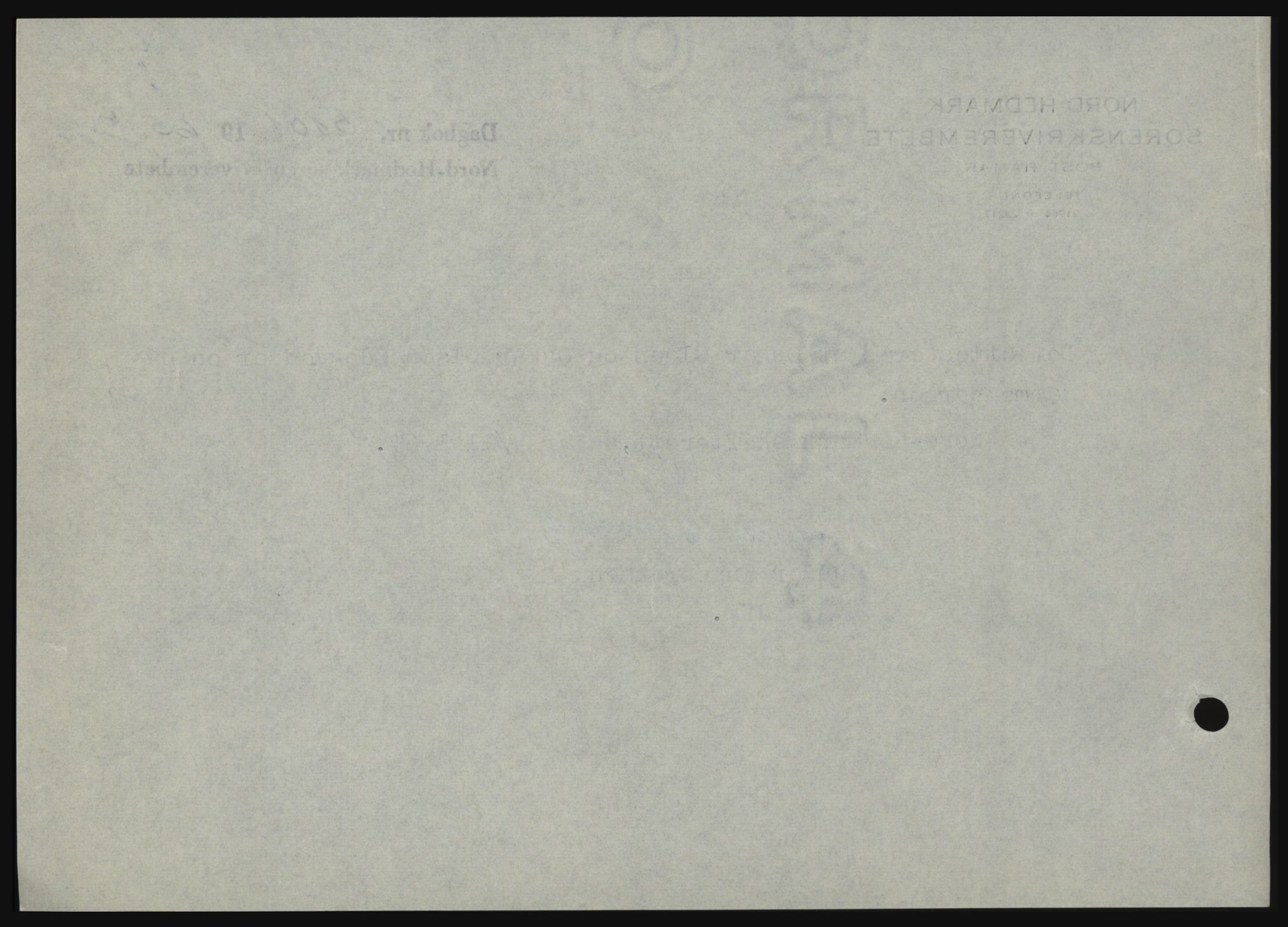 Nord-Hedmark sorenskriveri, SAH/TING-012/H/Hc/L0022: Mortgage book no. 22, 1965-1965, Diary no: : 5101/1965