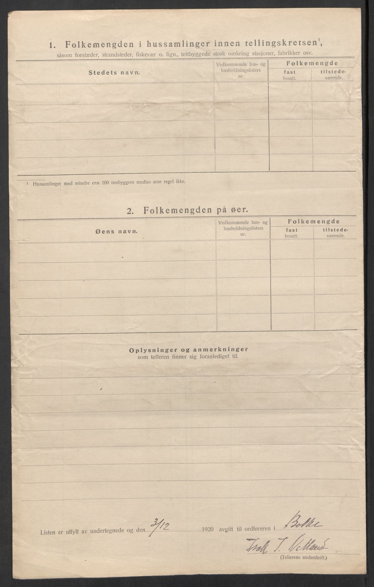 SAK, 1920 census for Bakke, 1920, p. 41