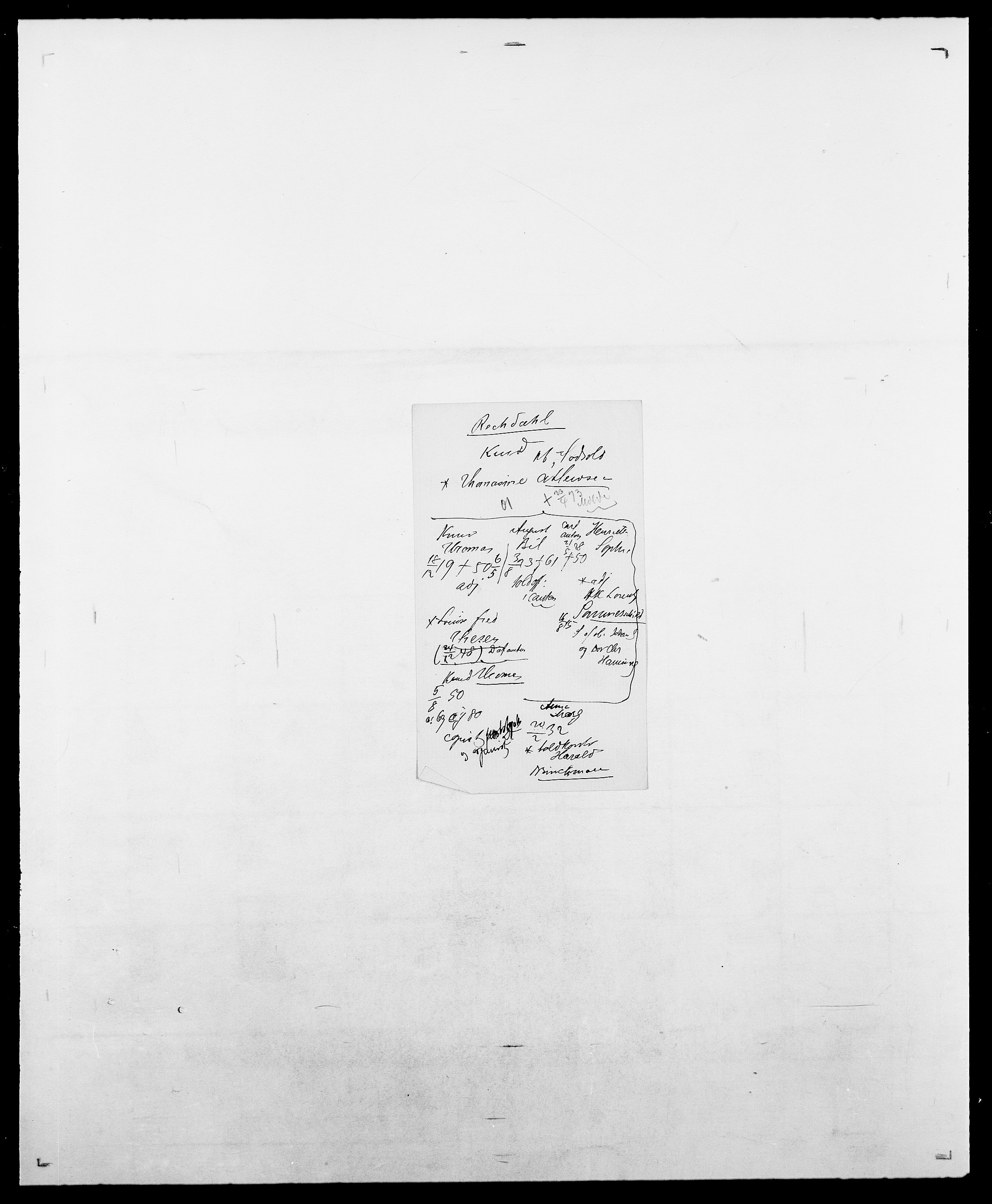 Delgobe, Charles Antoine - samling, AV/SAO-PAO-0038/D/Da/L0032: Rabakovsky - Rivertz, p. 232