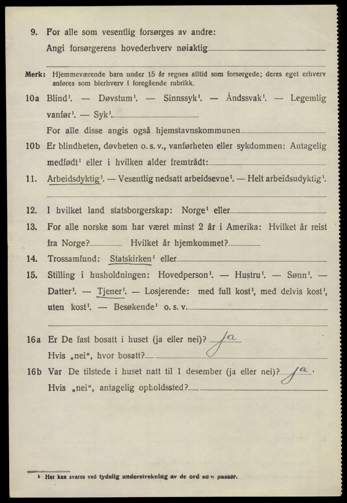 SAO, 1920 census for Høland, 1920, p. 3990