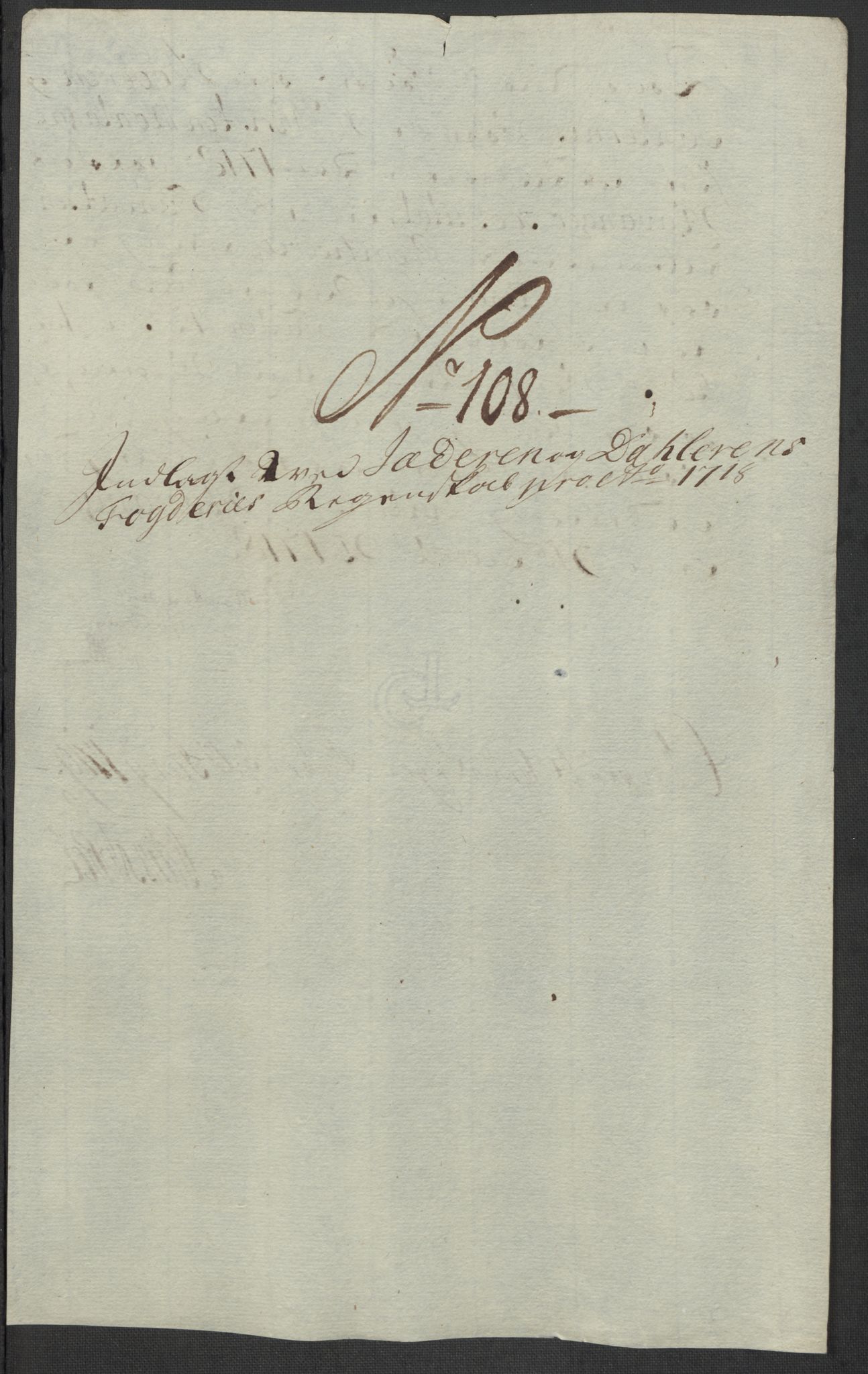 Rentekammeret inntil 1814, Reviderte regnskaper, Fogderegnskap, AV/RA-EA-4092/R46/L2743: Fogderegnskap Jæren og Dalane, 1718, p. 374