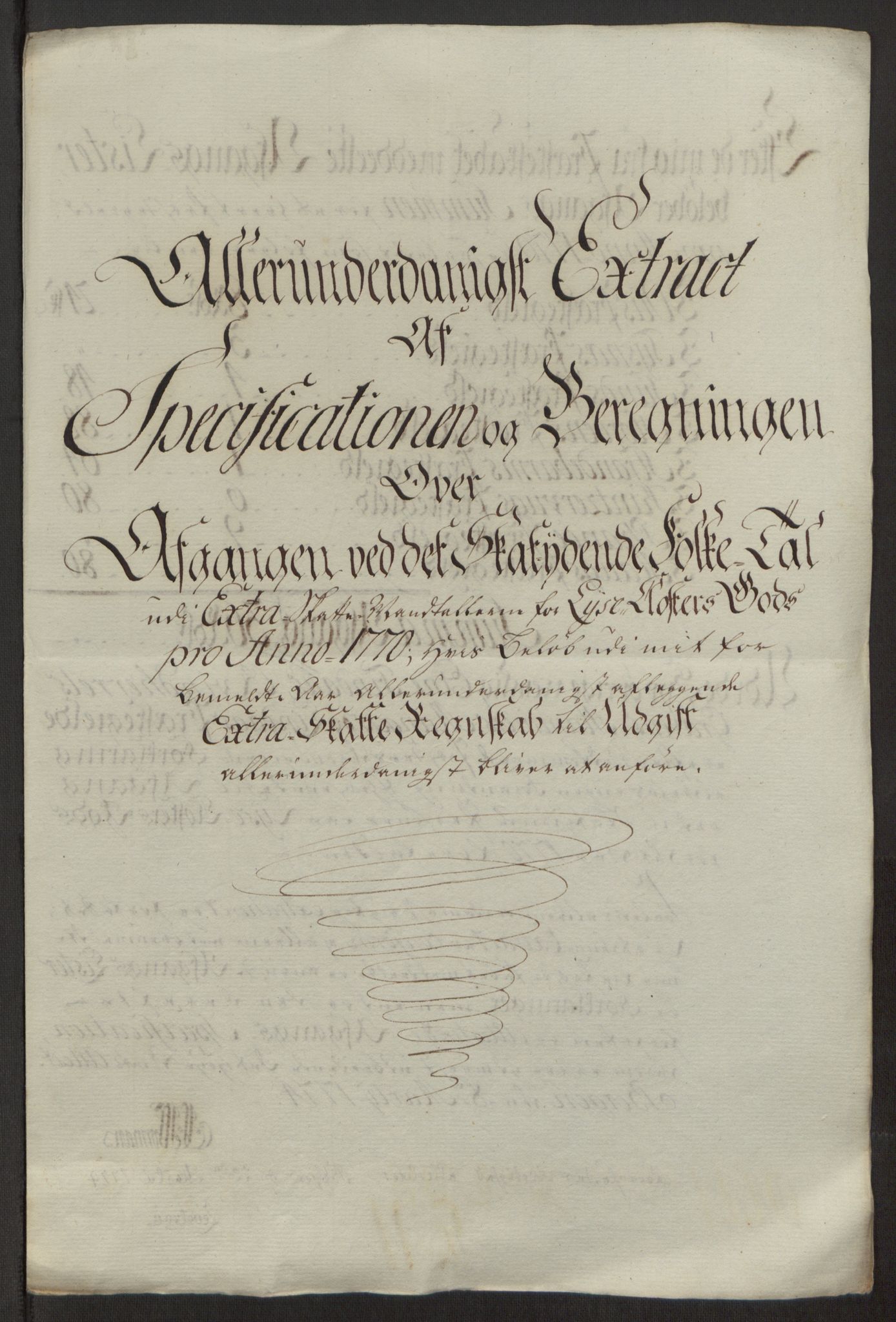 Rentekammeret inntil 1814, Reviderte regnskaper, Fogderegnskap, RA/EA-4092/R50/L3180: Ekstraskatten Lyse kloster, 1762-1783, p. 243