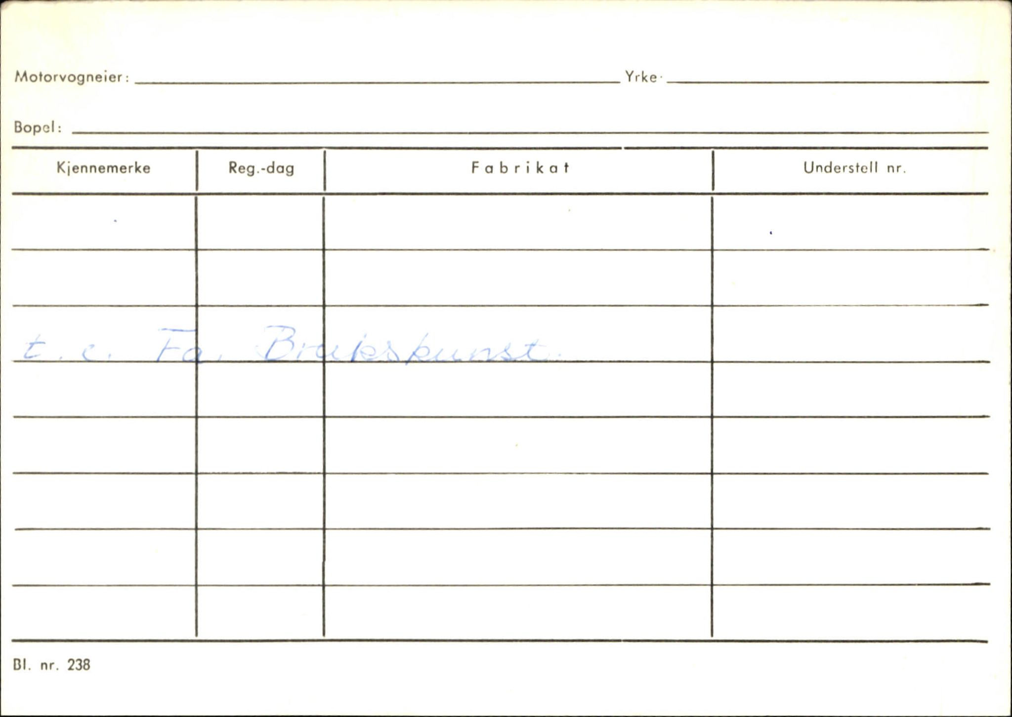 Statens vegvesen, Sogn og Fjordane vegkontor, SAB/A-5301/4/F/L0125: Eigarregister Sogndal V-Å. Aurland A-Å. Fjaler A-N, 1945-1975, p. 1495