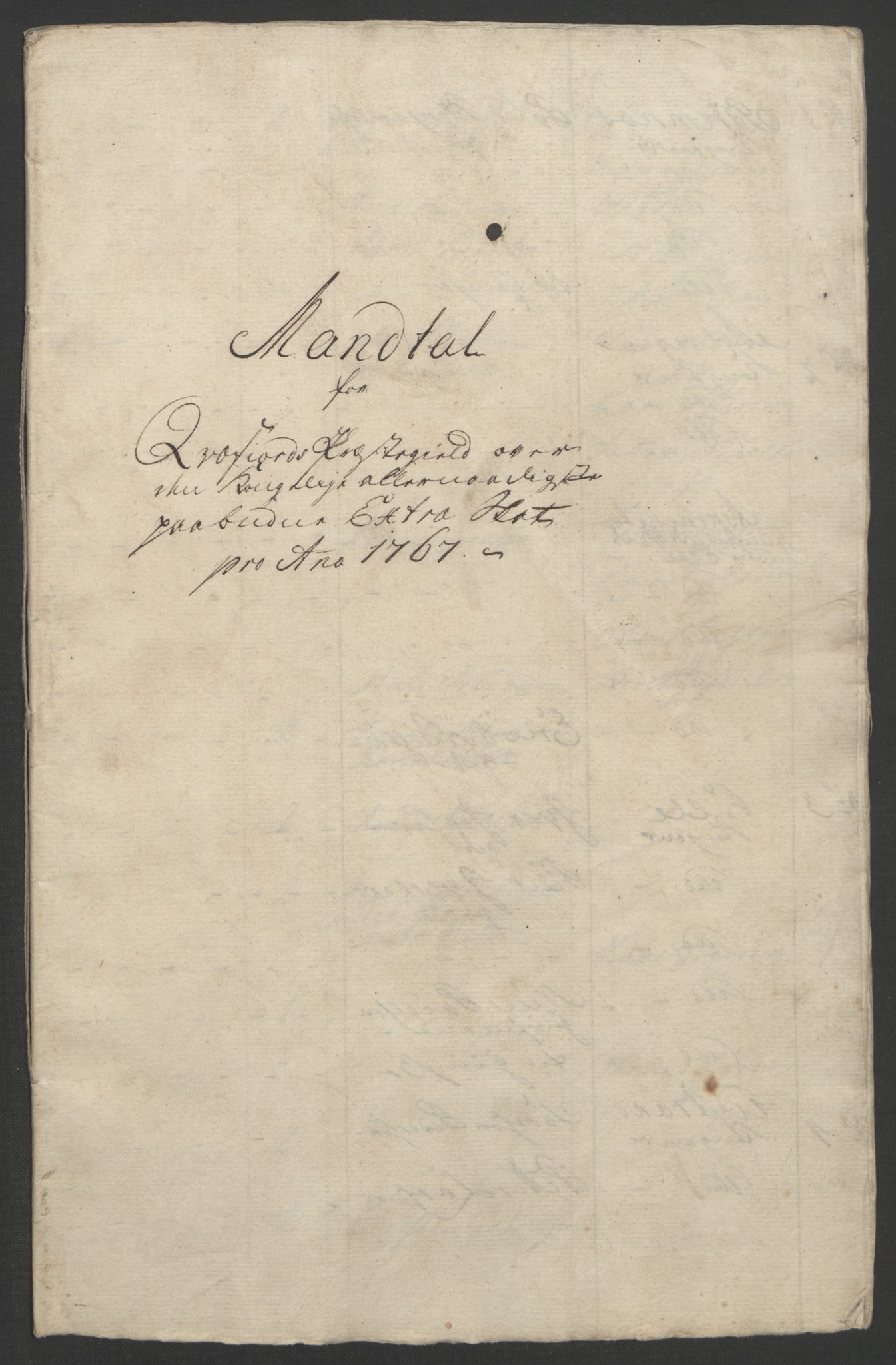 Rentekammeret inntil 1814, Realistisk ordnet avdeling, RA/EA-4070/Ol/L0022b: [Gg 10]: Ekstraskatten, 23.09.1762. Senja og Troms, 1765-1768, p. 138