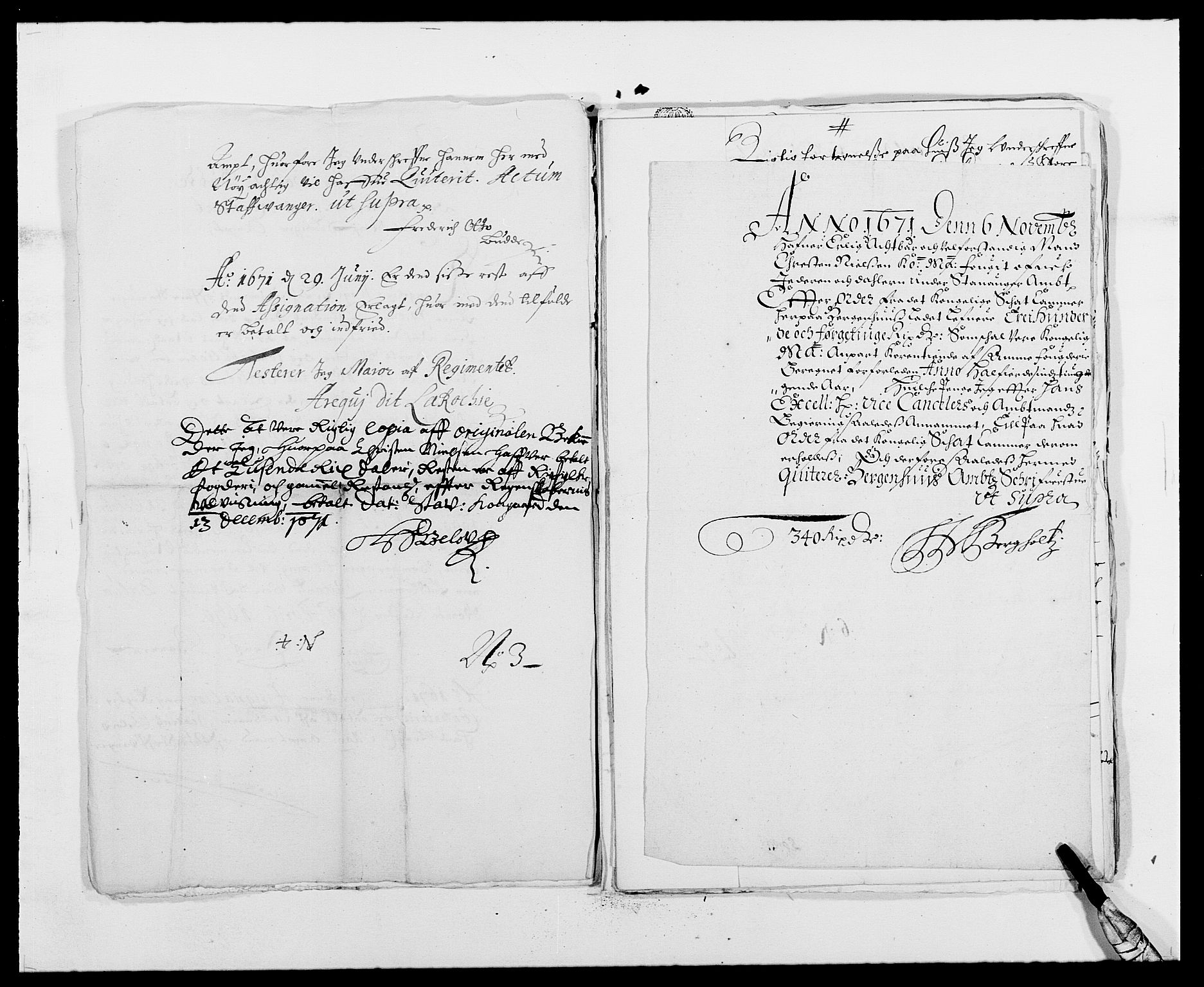 Rentekammeret inntil 1814, Reviderte regnskaper, Fogderegnskap, AV/RA-EA-4092/R46/L2712: Fogderegnskap Jæren og Dalane, 1670-1671, p. 229