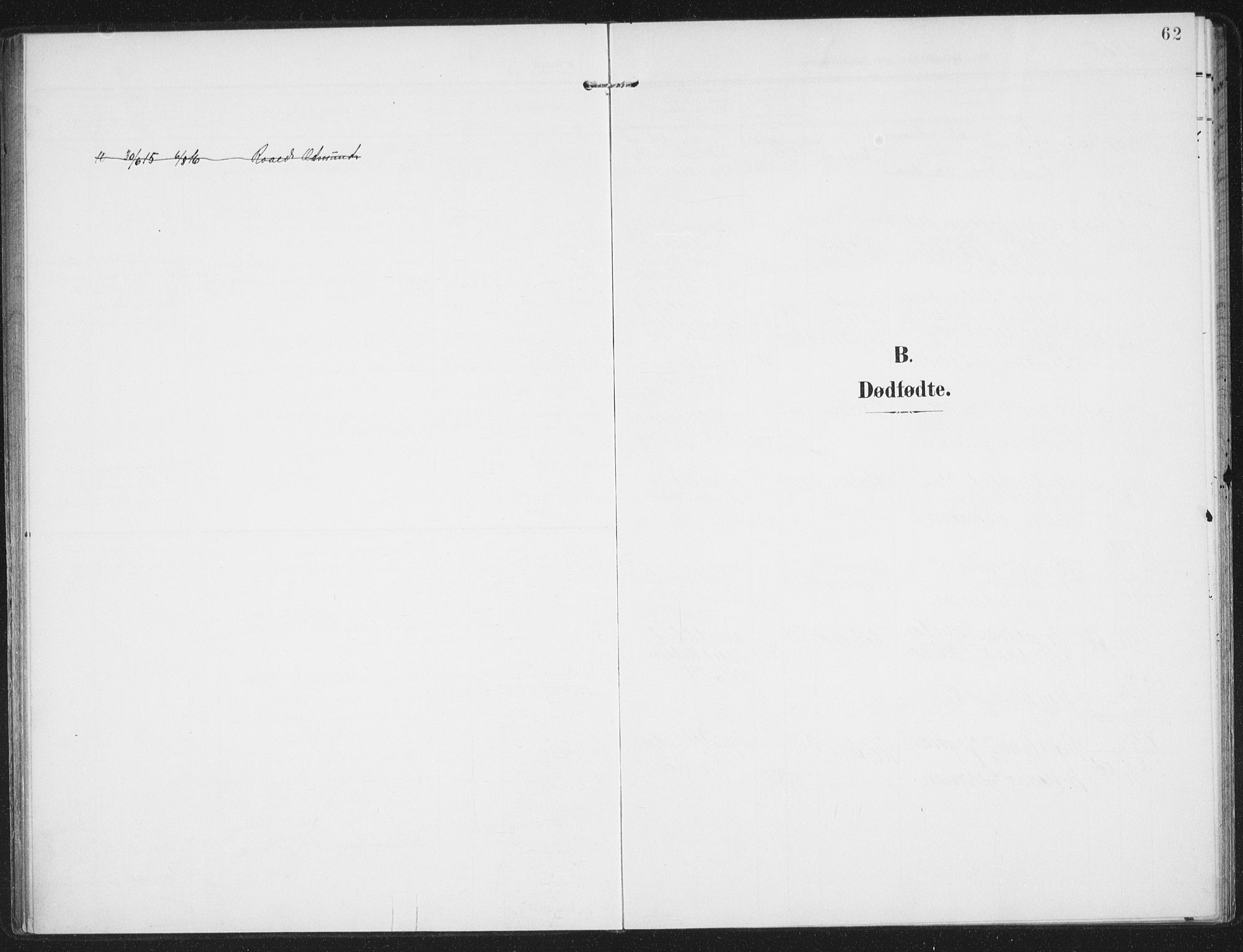 Berg sokneprestkontor, SATØ/S-1318/G/Ga/Gaa/L0008kirke: Parish register (official) no. 8, 1904-1916, p. 62