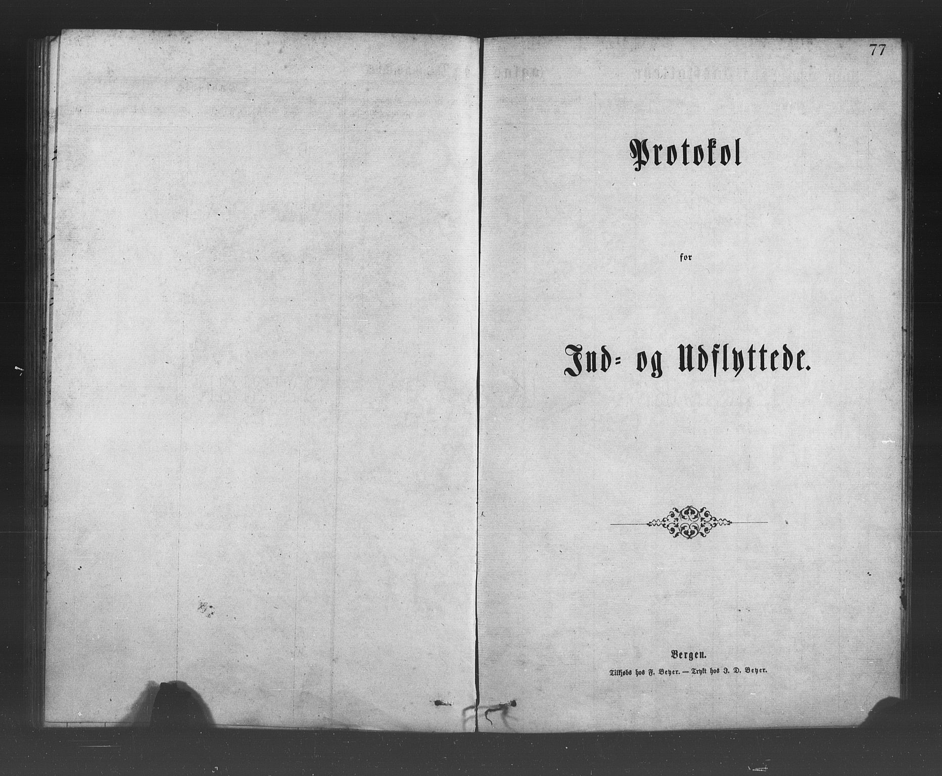 Hosanger sokneprestembete, AV/SAB-A-75801/H/Haa: Parish register (official) no. A 10, 1877-1879, p. 77