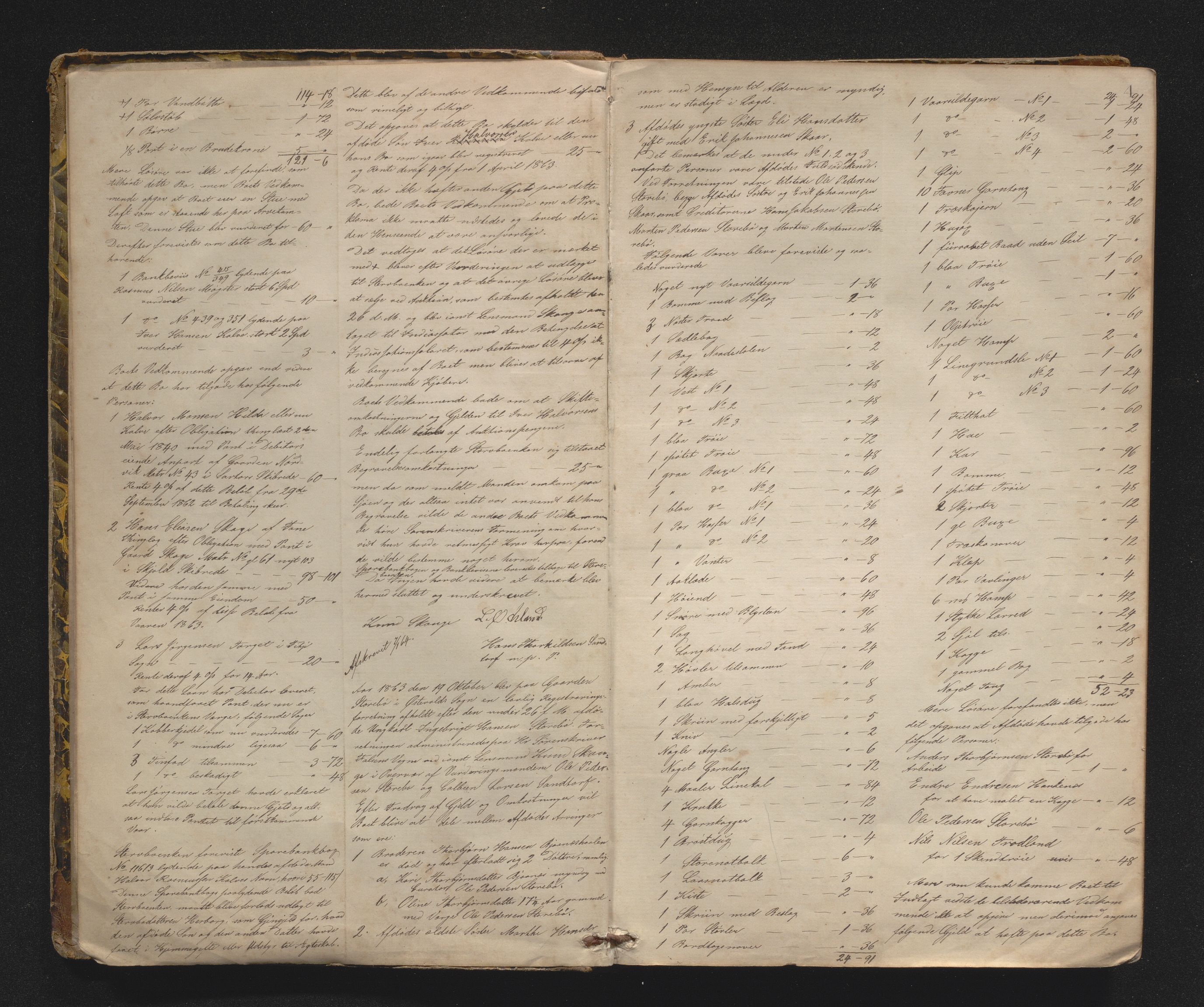 Lensmannen i Sund og Austevoll, AV/SAB-A-35201/0006/L0010: Registreringsprotokoll, 1863-1877, p. 3b-4a