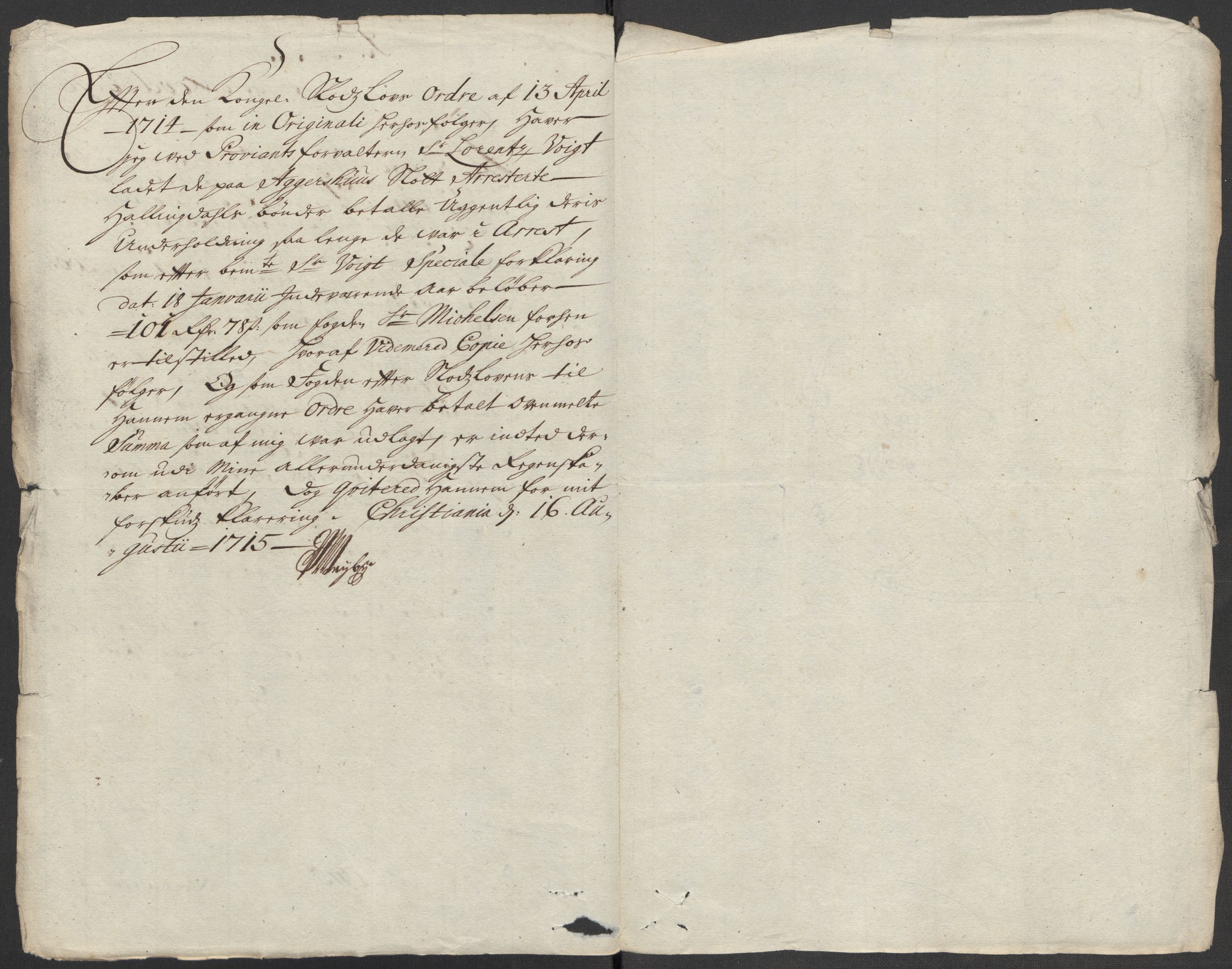 Rentekammeret inntil 1814, Reviderte regnskaper, Fogderegnskap, RA/EA-4092/R23/L1472: Fogderegnskap Ringerike og Hallingdal, 1713-1714, p. 288