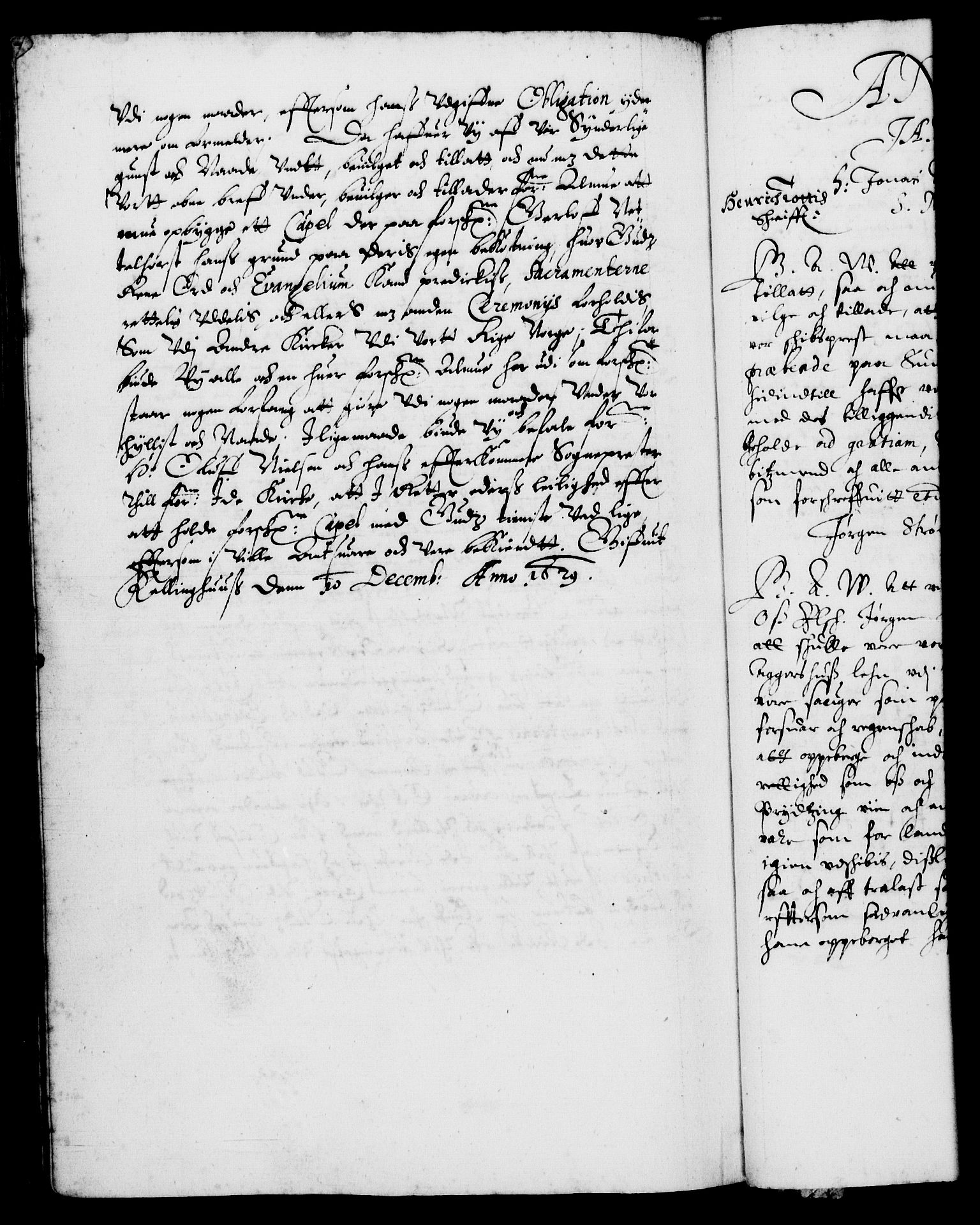 Danske Kanselli 1572-1799, RA/EA-3023/F/Fc/Fca/Fcaa/L0004: Norske registre (mikrofilm), 1617-1630, p. 517b
