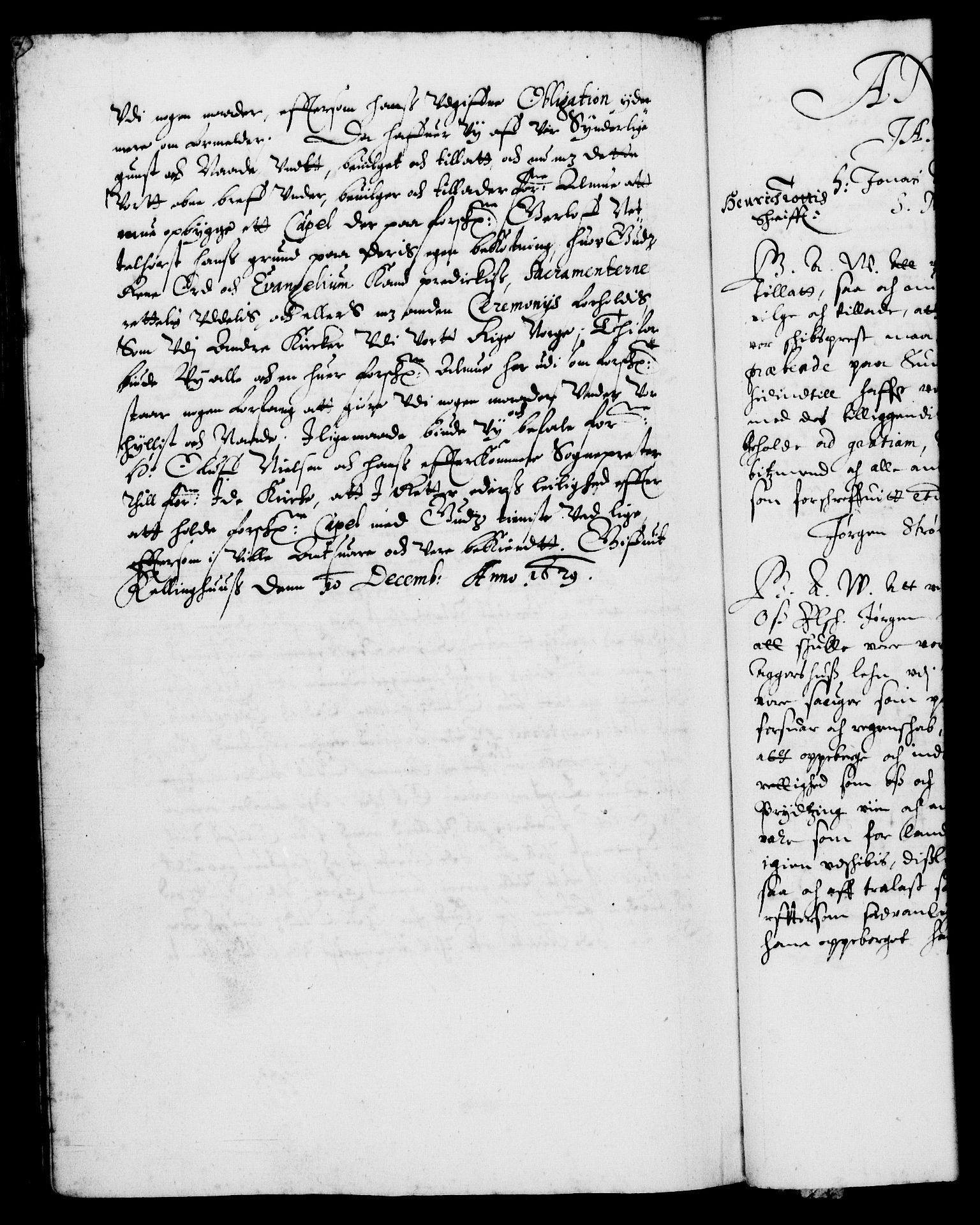 Danske Kanselli 1572-1799, AV/RA-EA-3023/F/Fc/Fca/Fcaa/L0004: Norske registre (mikrofilm), 1617-1630, p. 517b