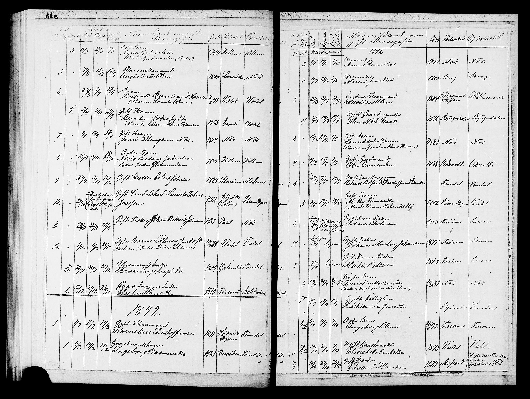 Ministerialprotokoller, klokkerbøker og fødselsregistre - Sør-Trøndelag, SAT/A-1456/652/L0653: Parish register (copy) no. 652C01, 1866-1910, p. 89