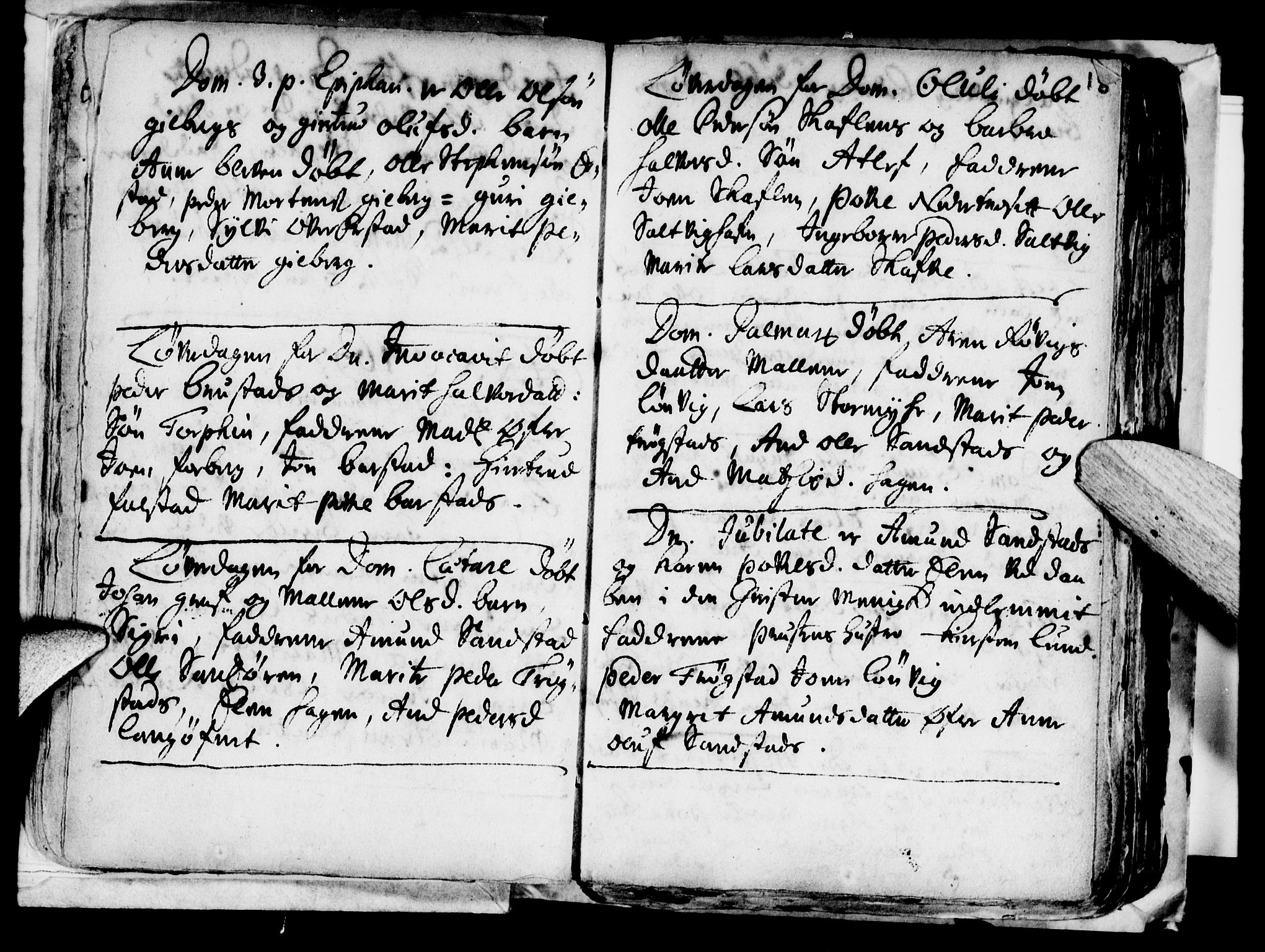 Ministerialprotokoller, klokkerbøker og fødselsregistre - Nord-Trøndelag, AV/SAT-A-1458/722/L0214: Parish register (official) no. 722A01, 1692-1718, p. 18