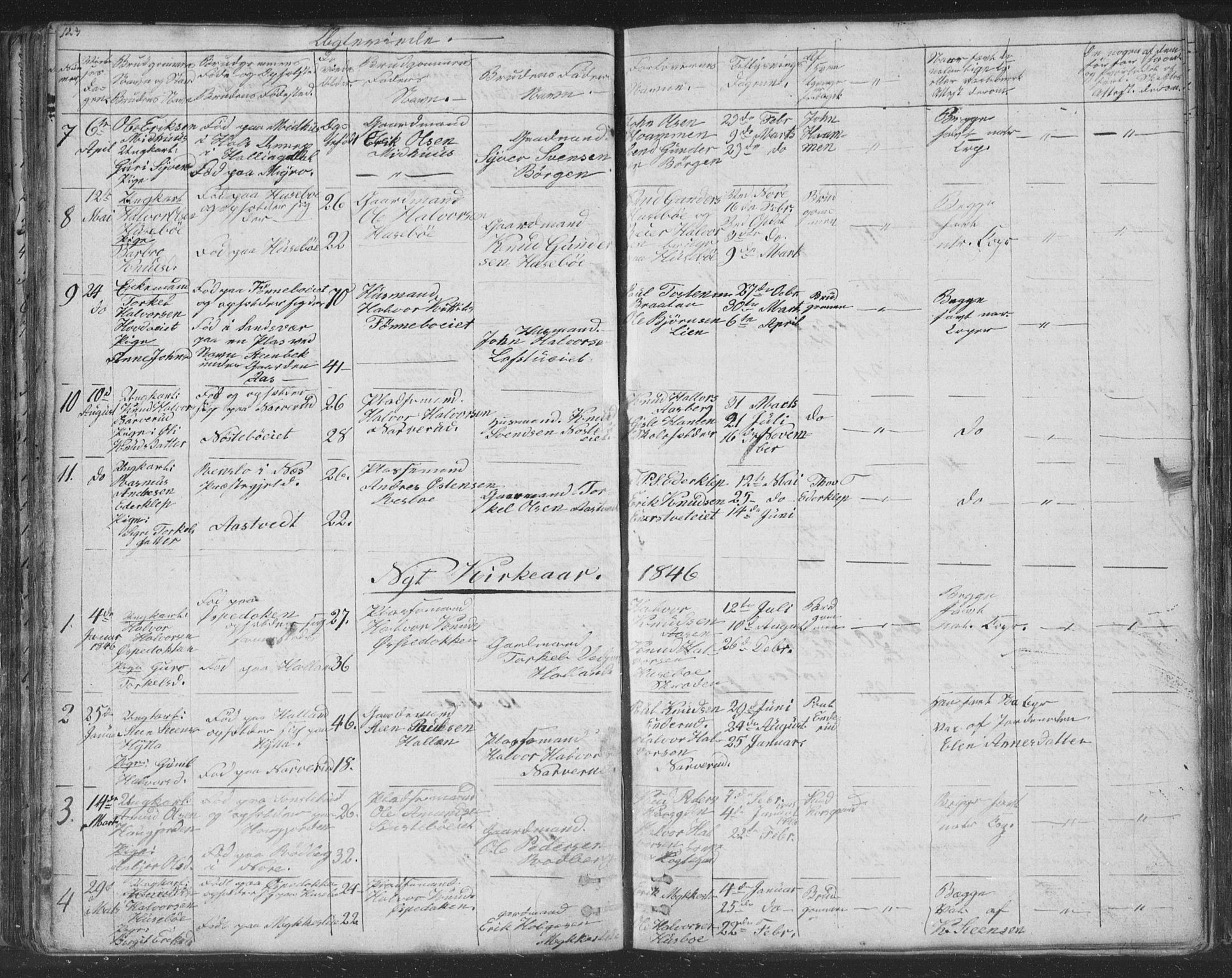 Nore kirkebøker, AV/SAKO-A-238/F/Fc/L0002: Parish register (official) no. III 2, 1836-1861, p. 123